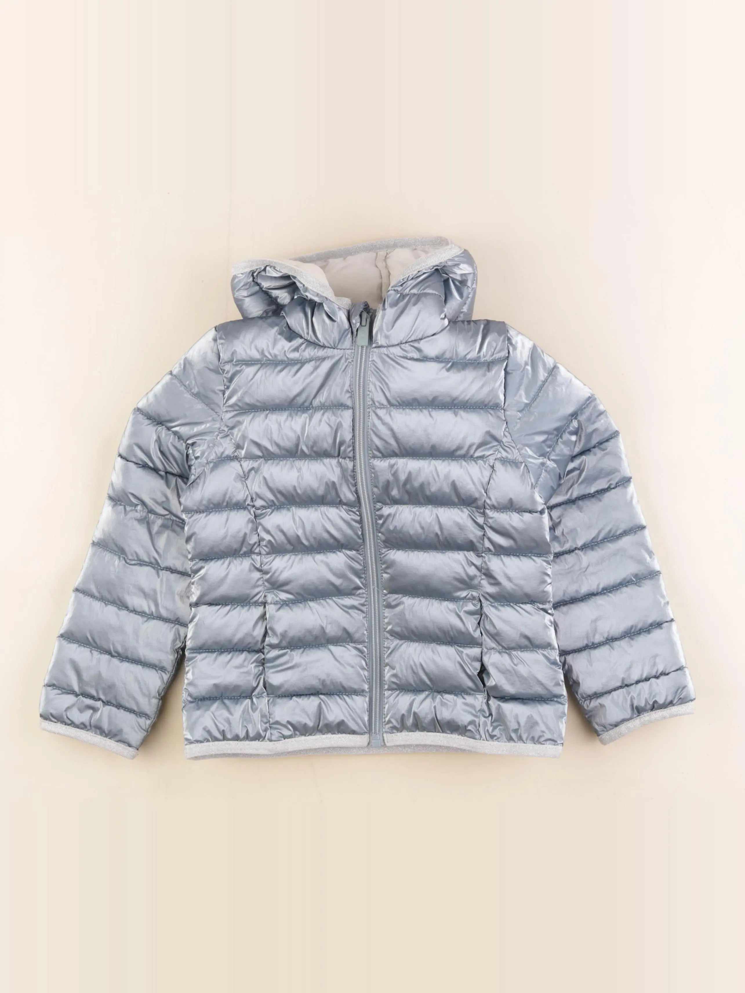 Okaidi - doudoune argent - 5 ans