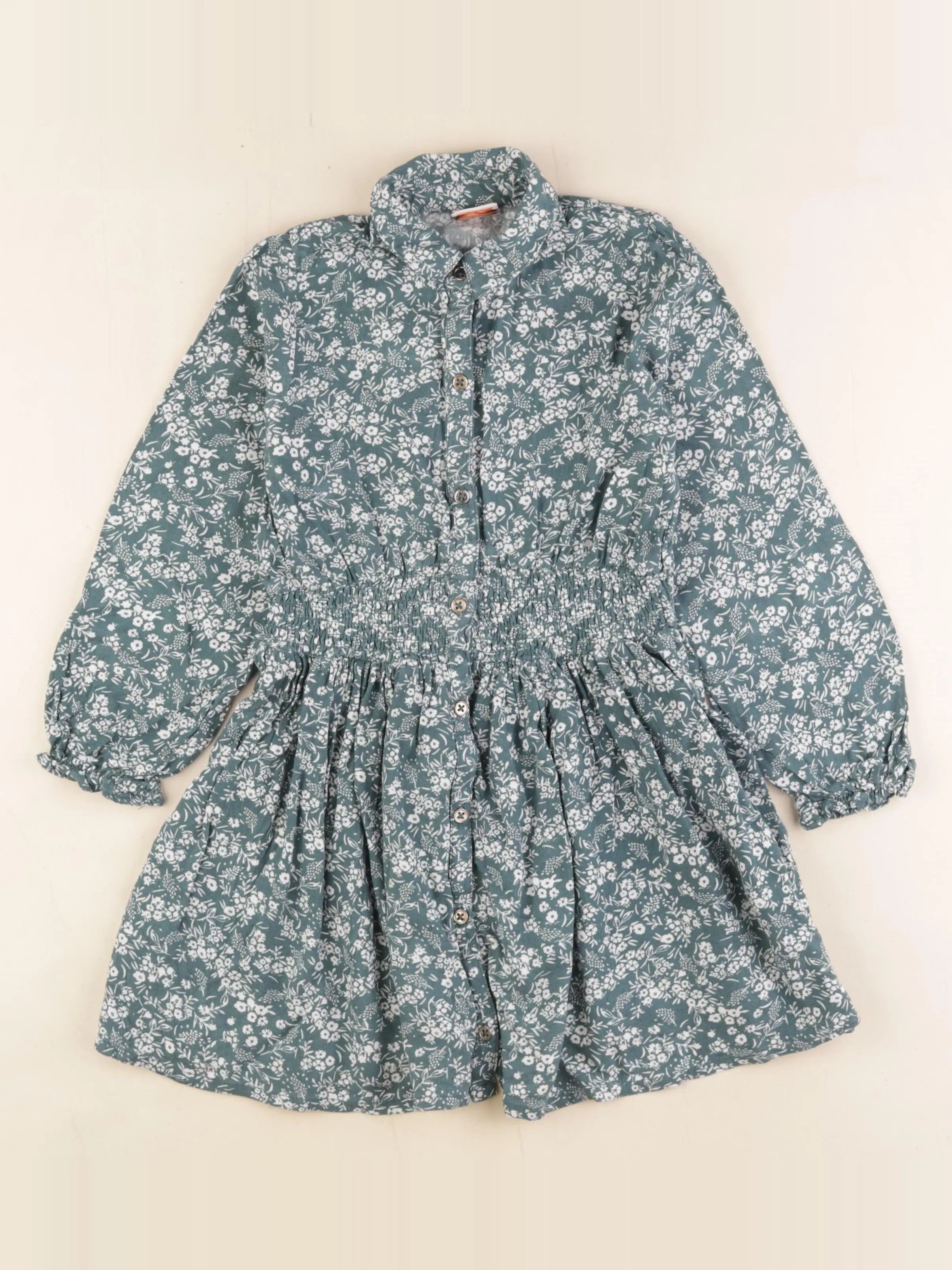 Tape à l'oeil - robe vert - 6 ans