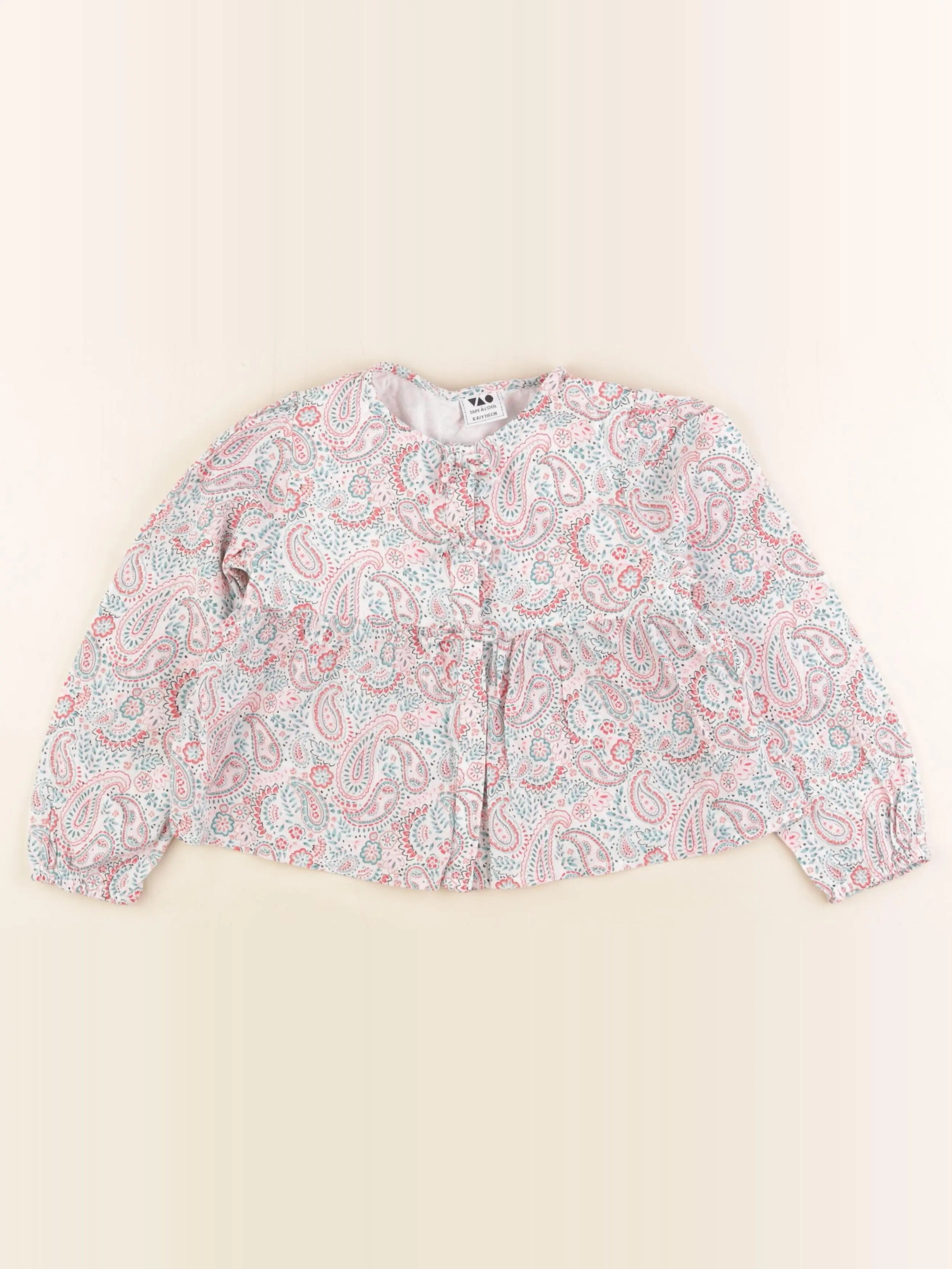Tape à l'oeil - blouse multicolore - 6 ans