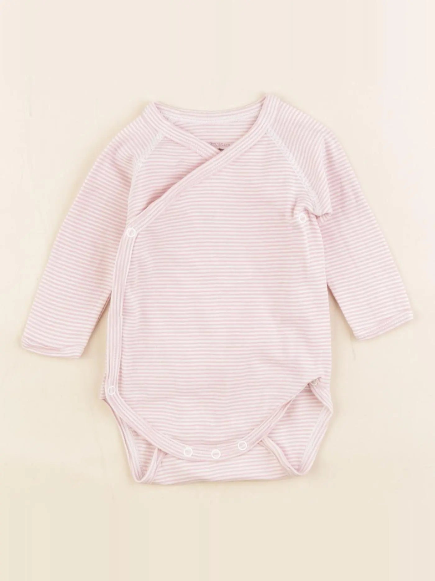 Petit Bateau - body rose, blanc - 3 mois