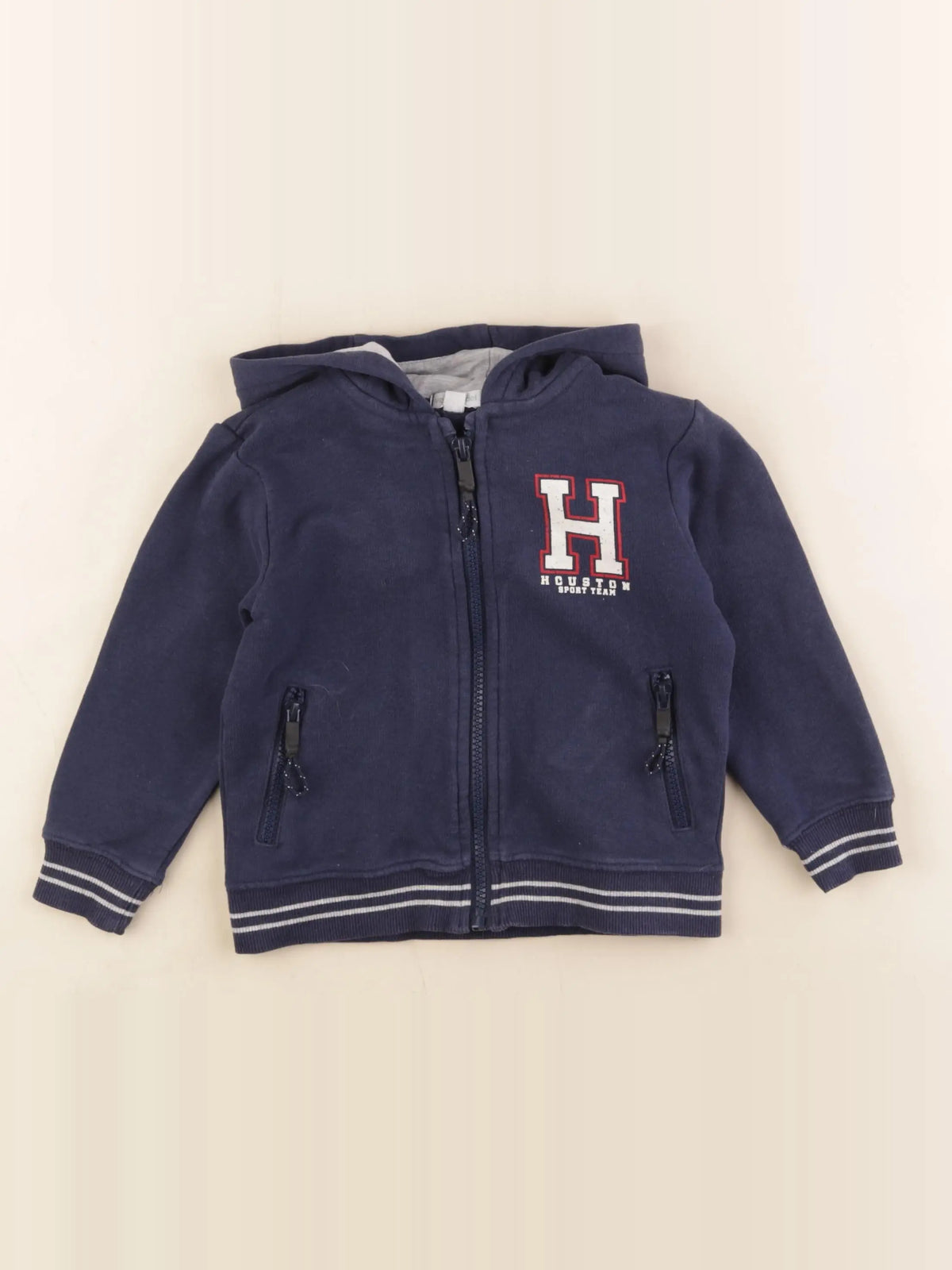 Vertbaudet - sweat bleu - 3 ans