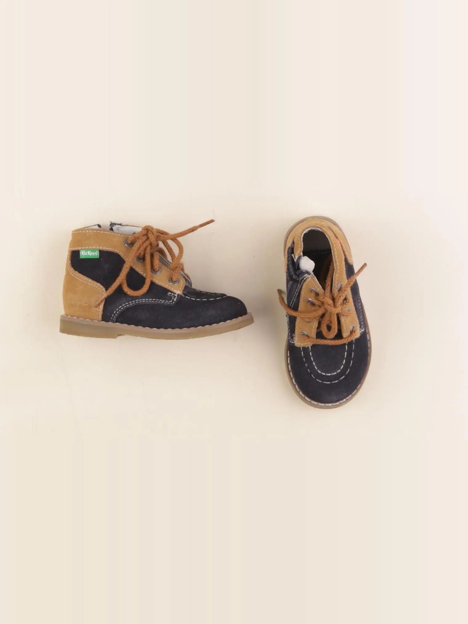 Kickers - bottillons bleu - pointure 23