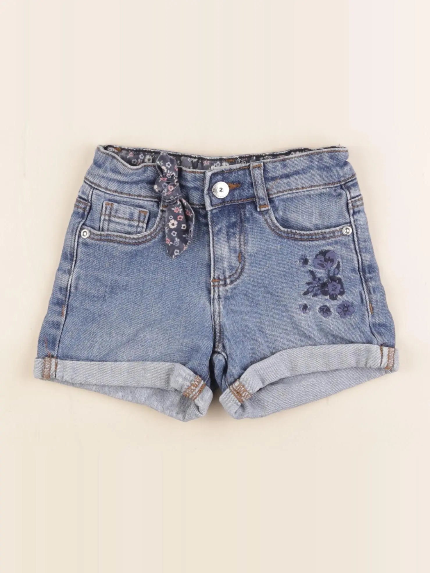 Vertbaudet - short bleu - 4 ans