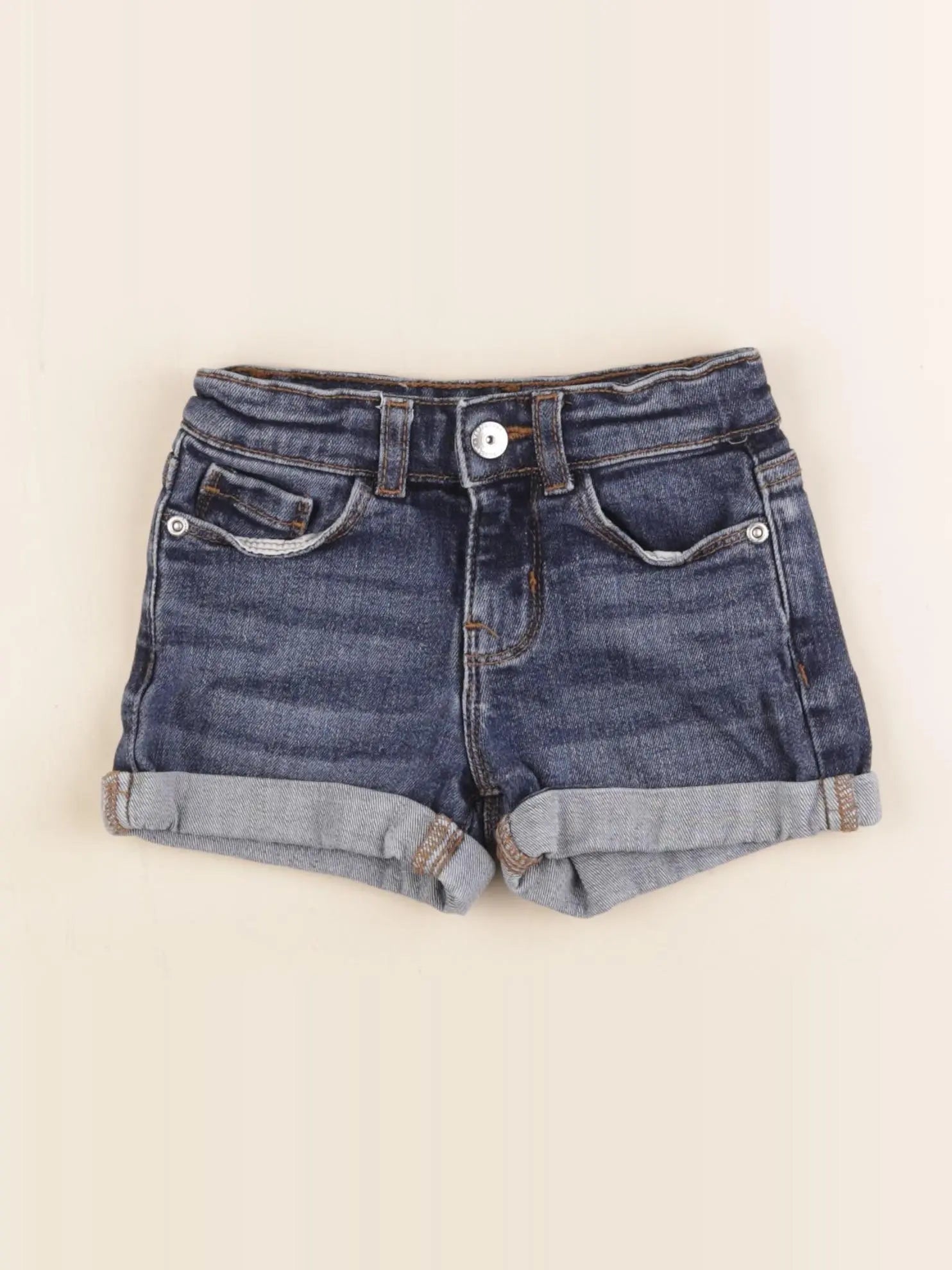 Vertbaudet - short bleu - 4 ans