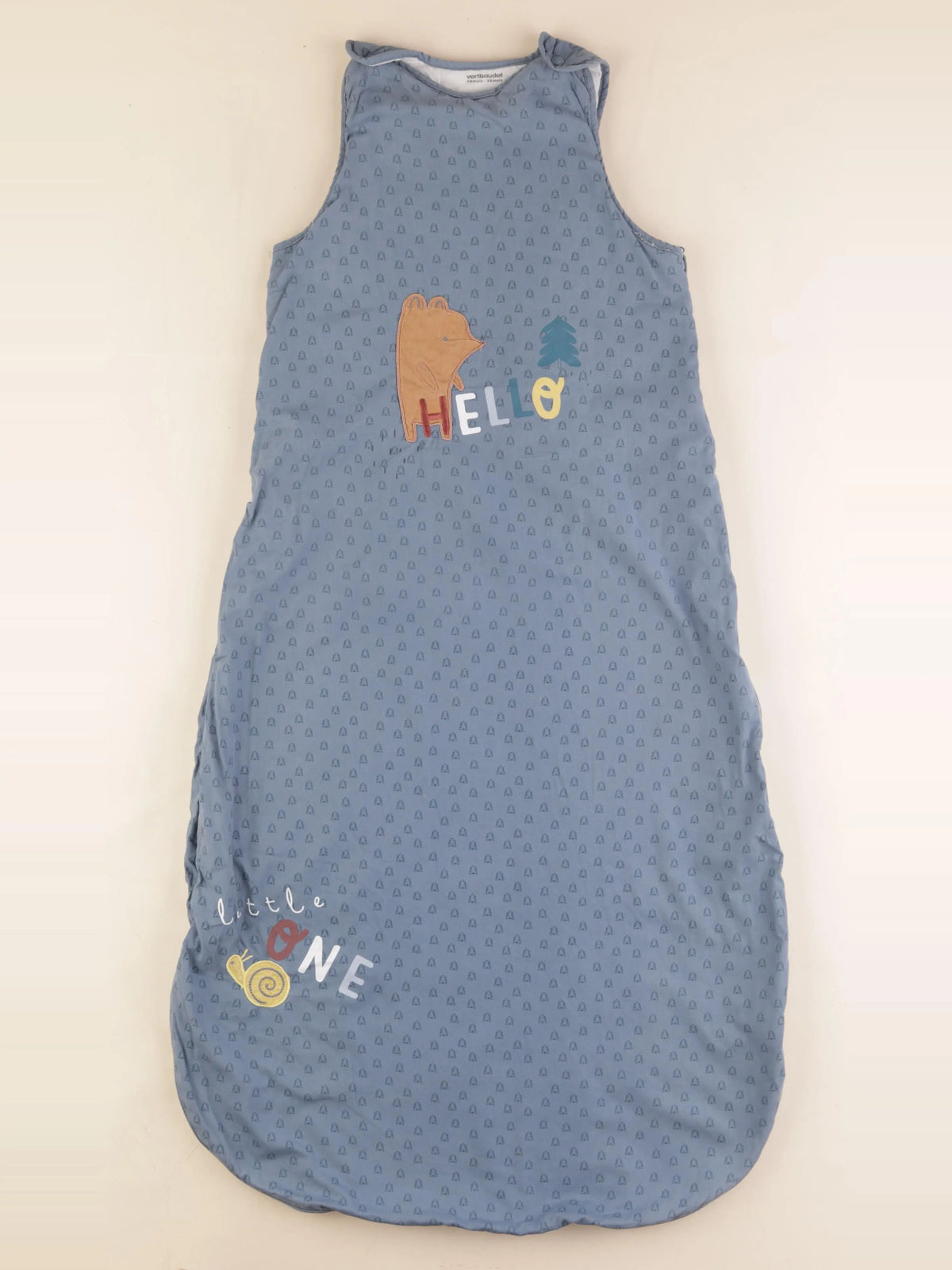 Vertbaudet - gigoteuse TOG 2,5 bleu - 18/36 mois