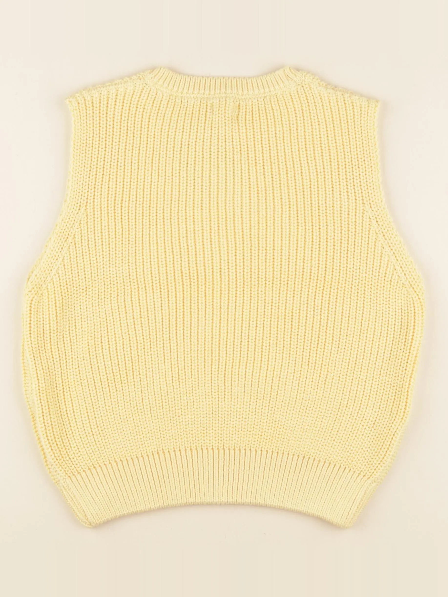 Pull CANNEBERGE coton jaune