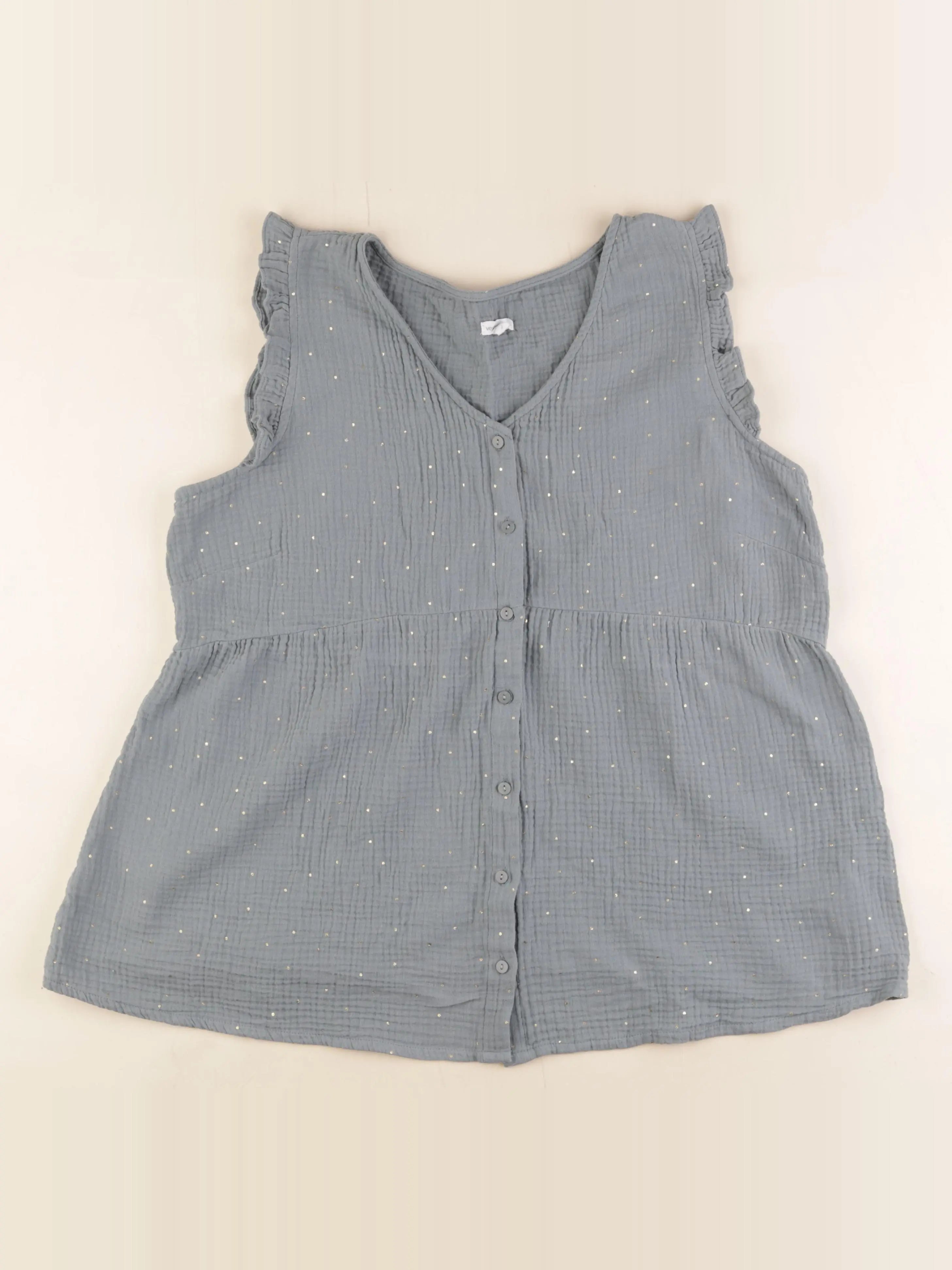 Vertbaudet - blouse grossesse bleu - 46