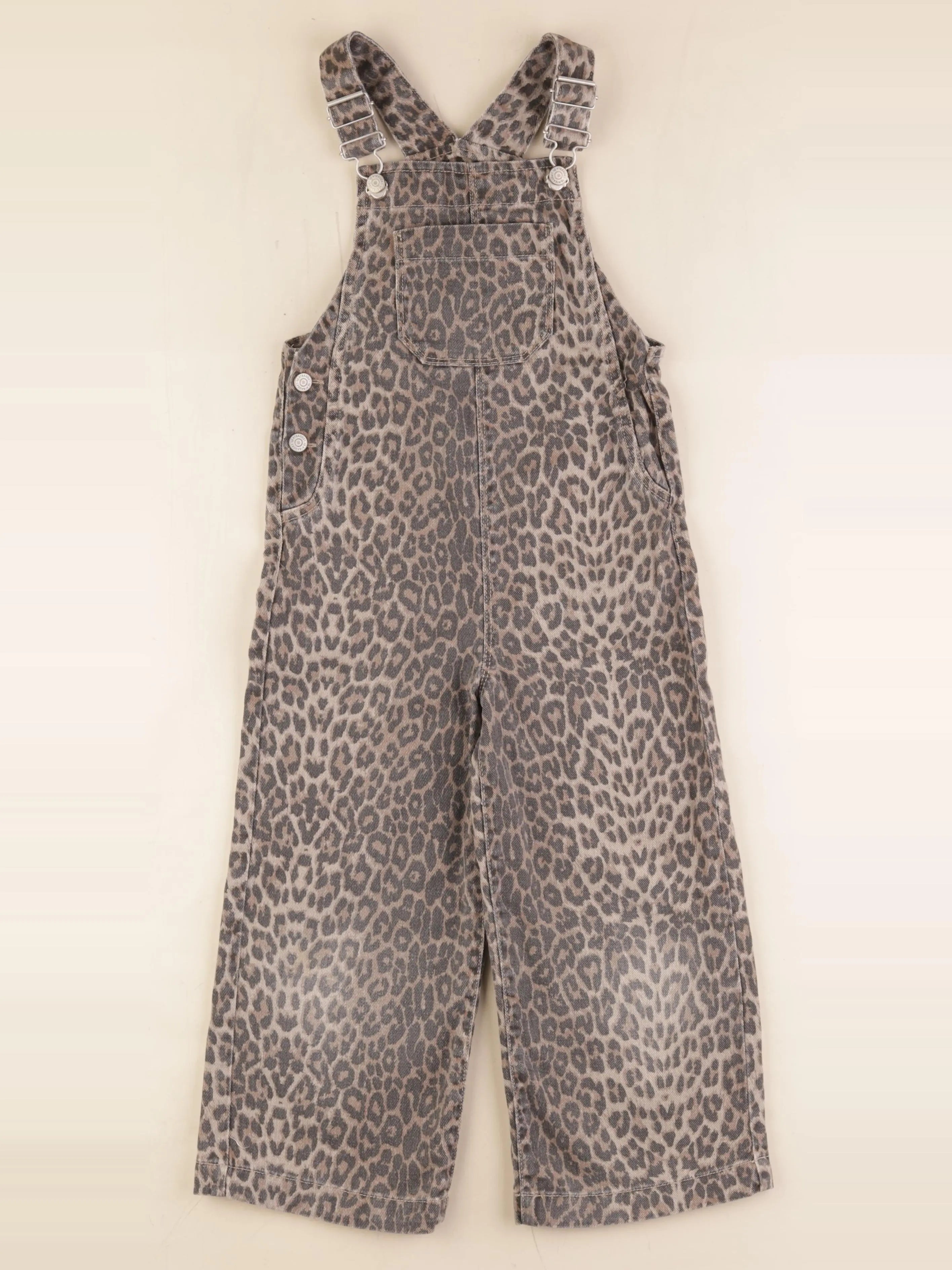 Vertbaudet - salopette marron - 6 ans