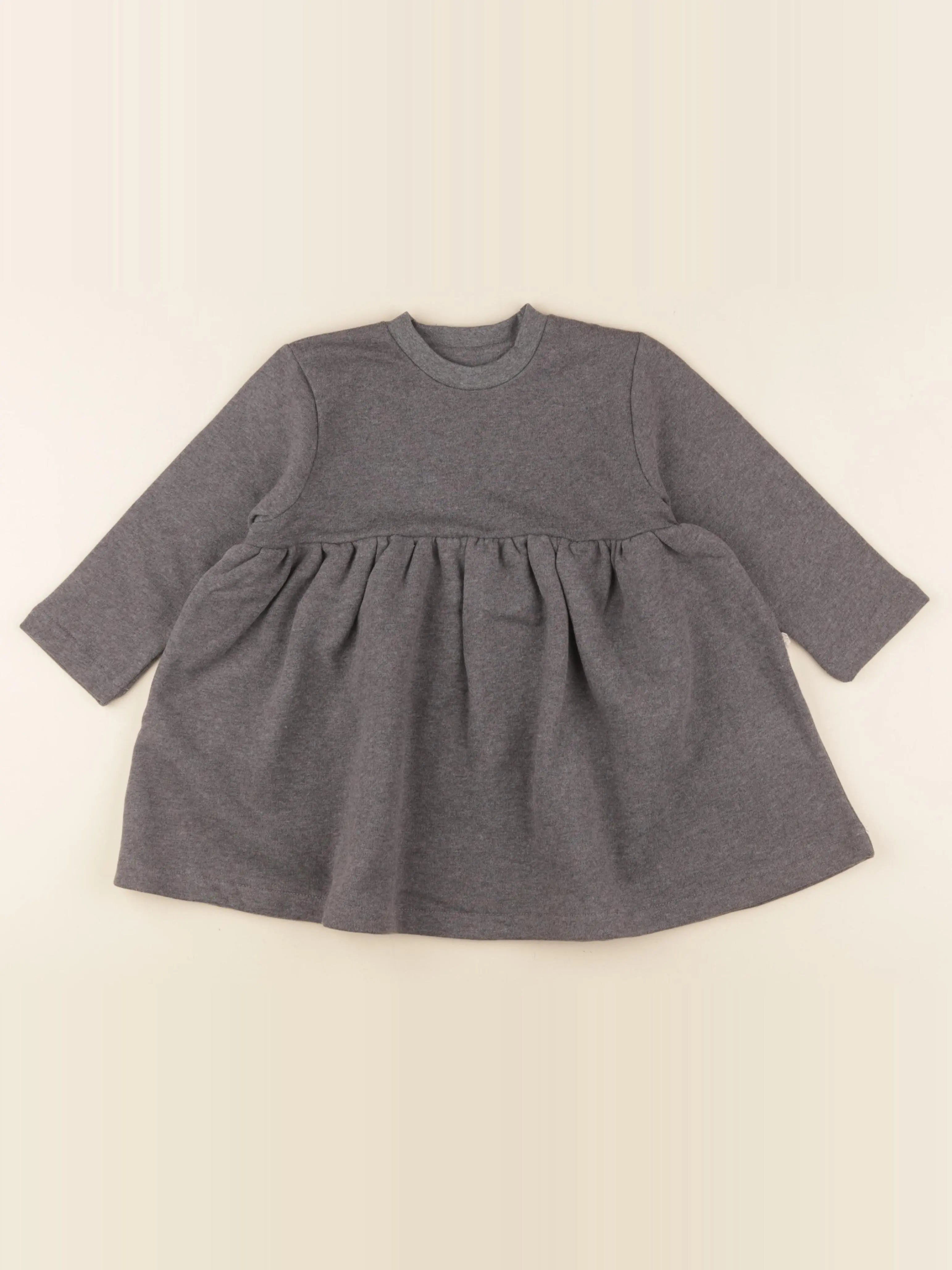 Robe LOBELIA gris foncé