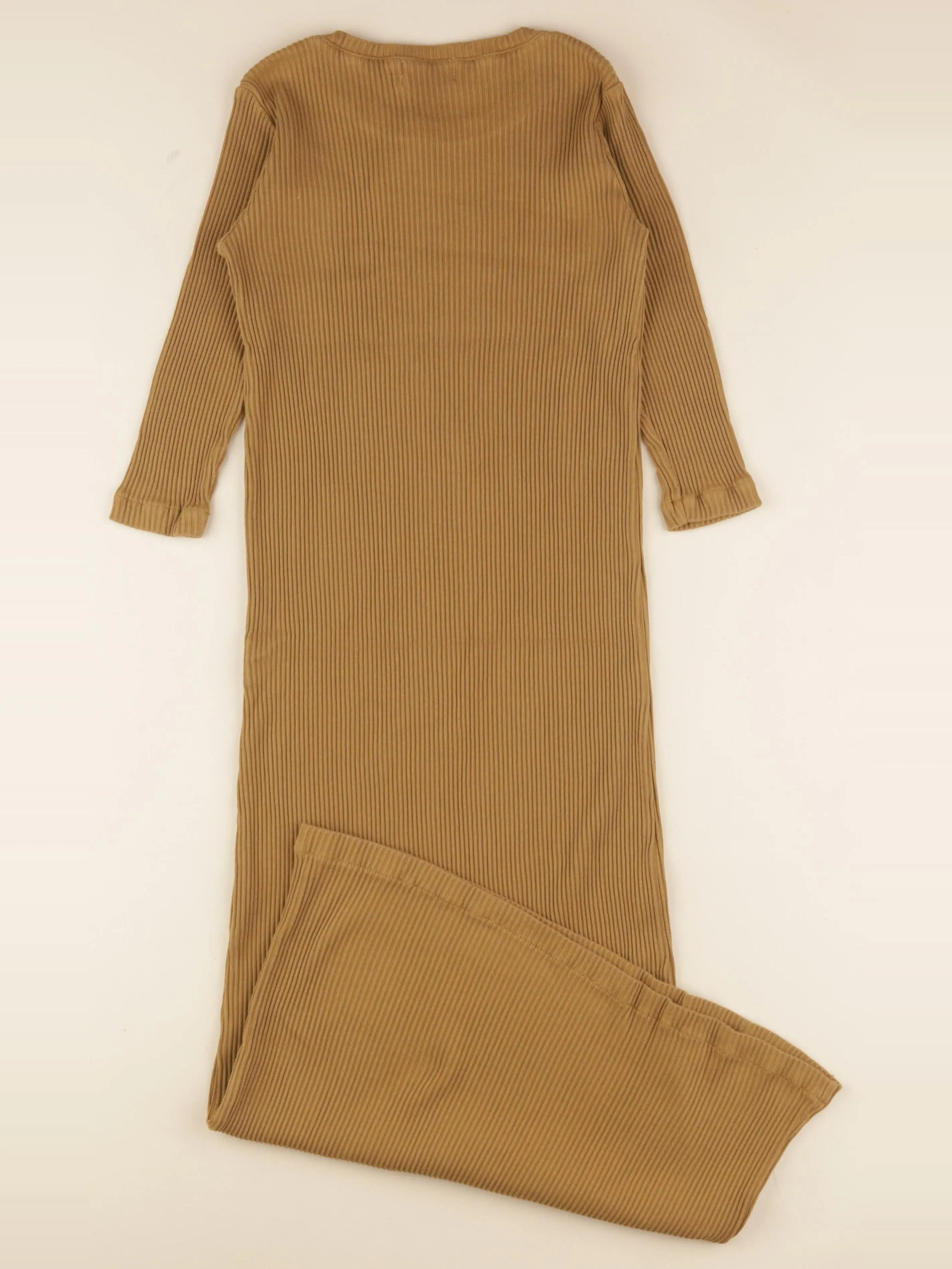 Robe ORCHIDEE côtelé marron