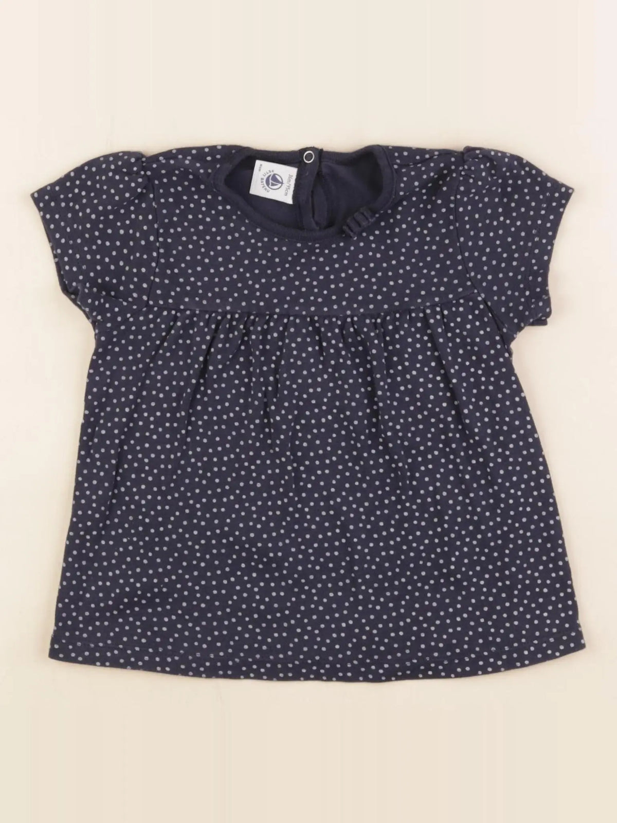 Petit Bateau - tee-shirt bleu - 36 mois