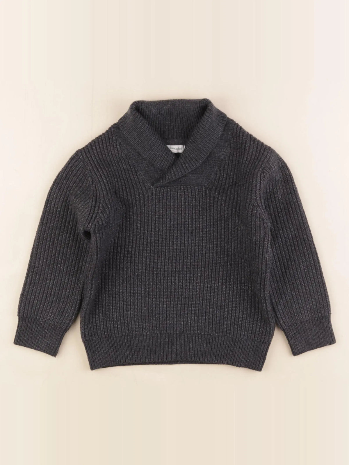 Vertbaudet - pull gris - 3 ans