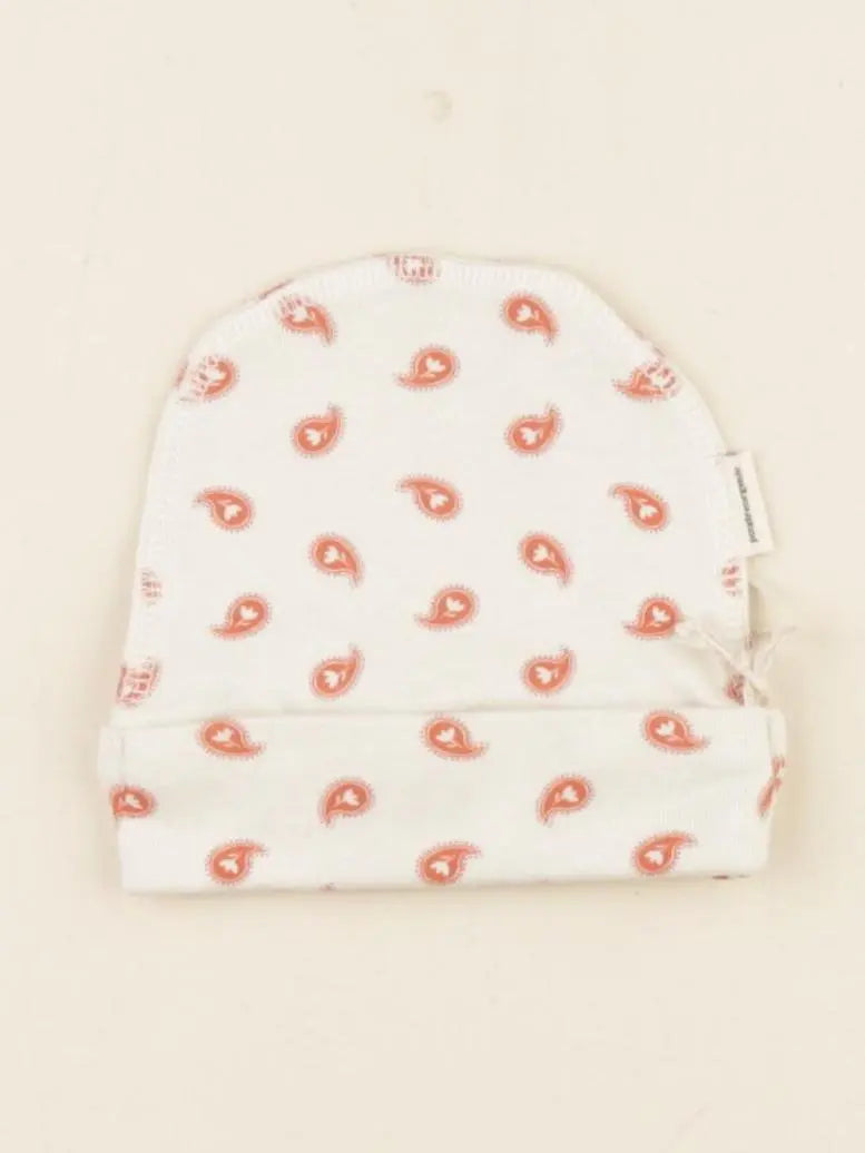 Bonnet de naissance LITCHI beige ROOIBOS TEA