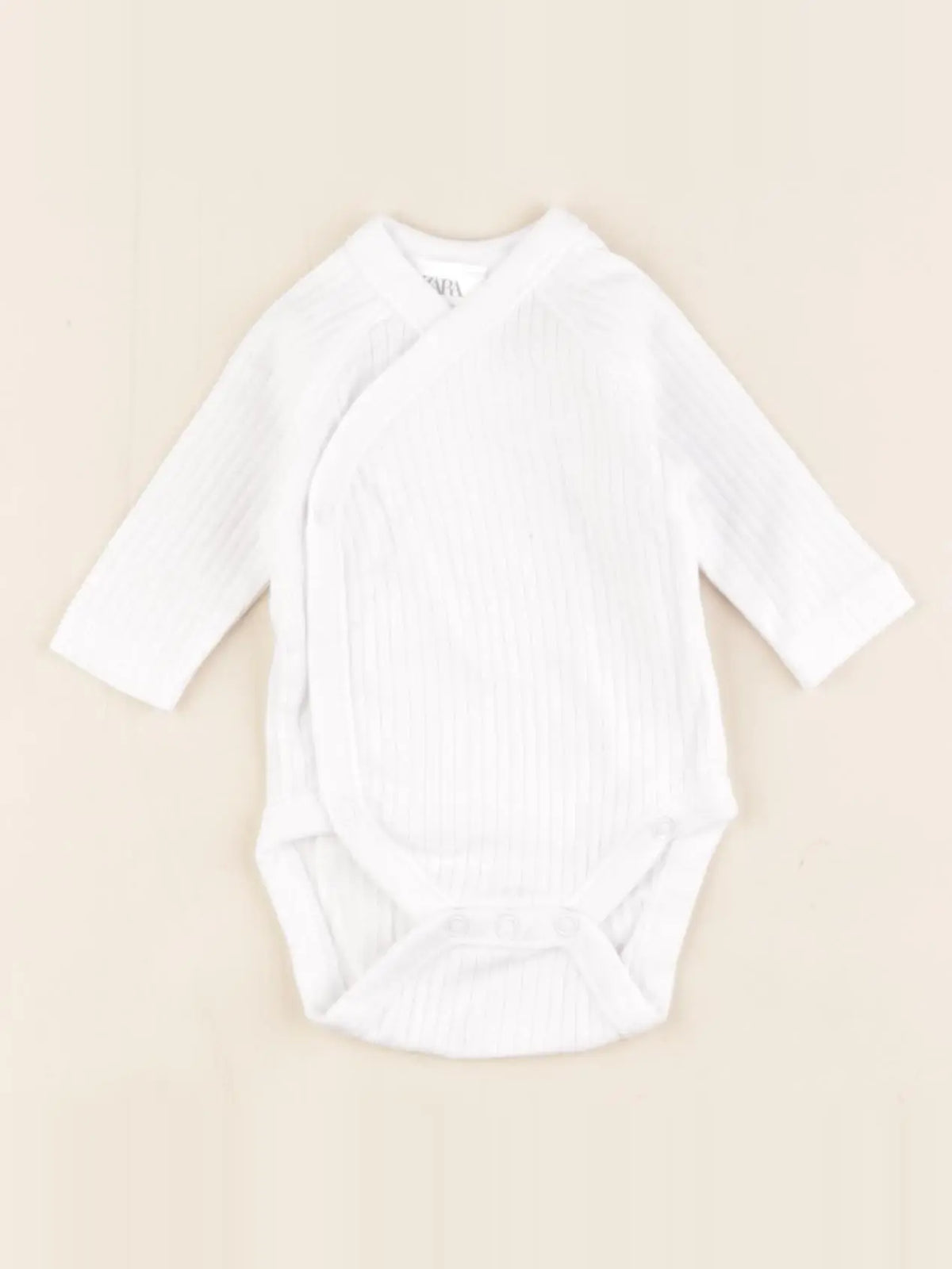 Zara - body blanc - 0 mois