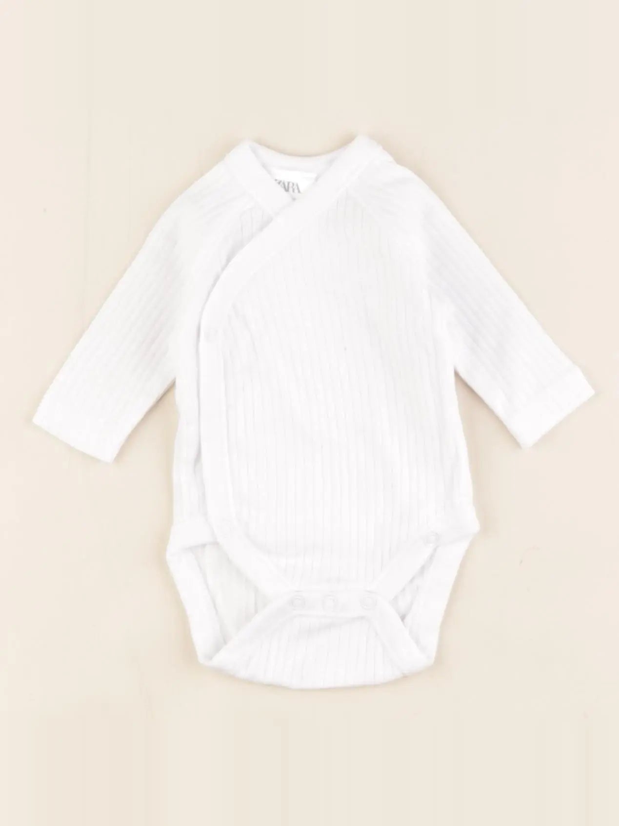 Zara - body blanc - 0 mois