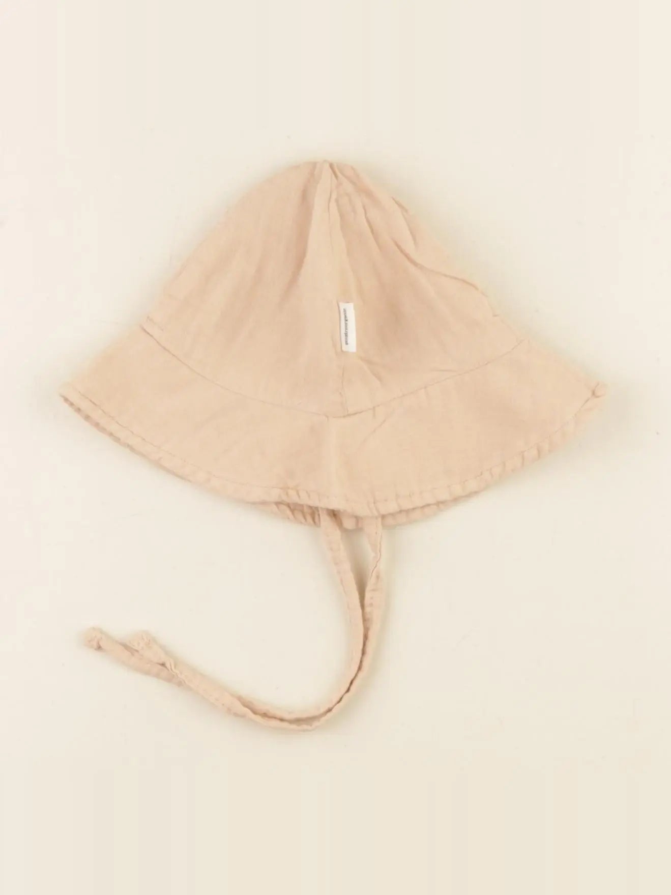 Chapeau PIVOINE beige TOASTED ALMOND- 0/3 mois