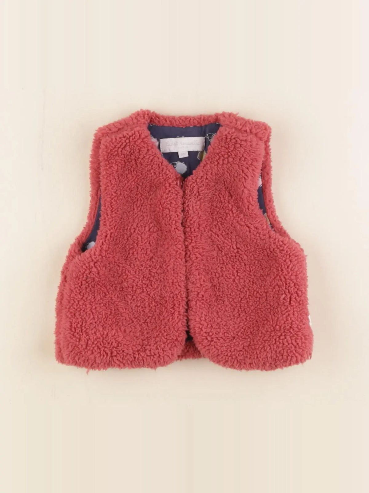 Cadet Rousselle - gilet rouge - 6 mois