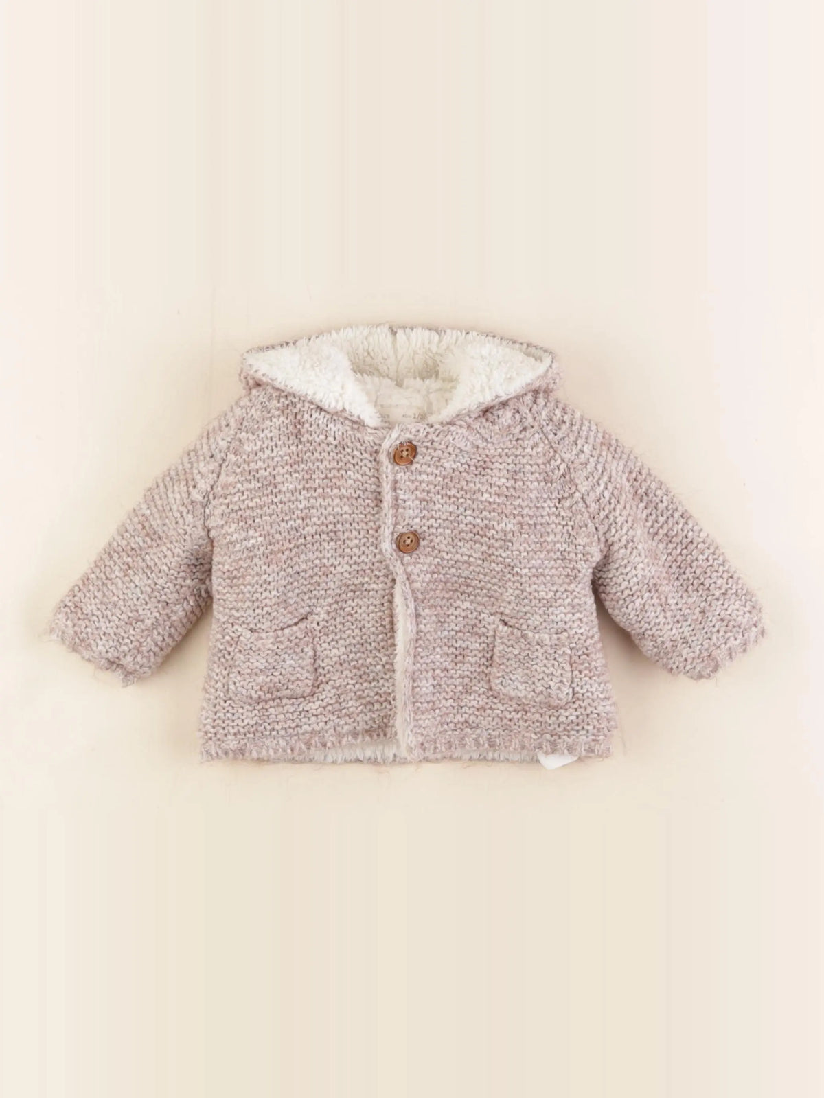 Zara - veste beige - 1/3 mois