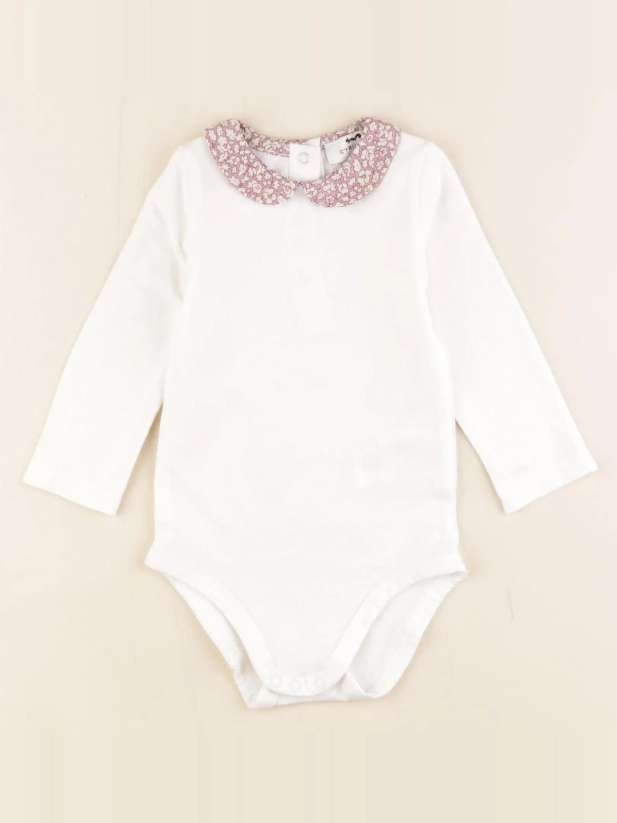 Cyrillus - body liberty blanc - 6 mois