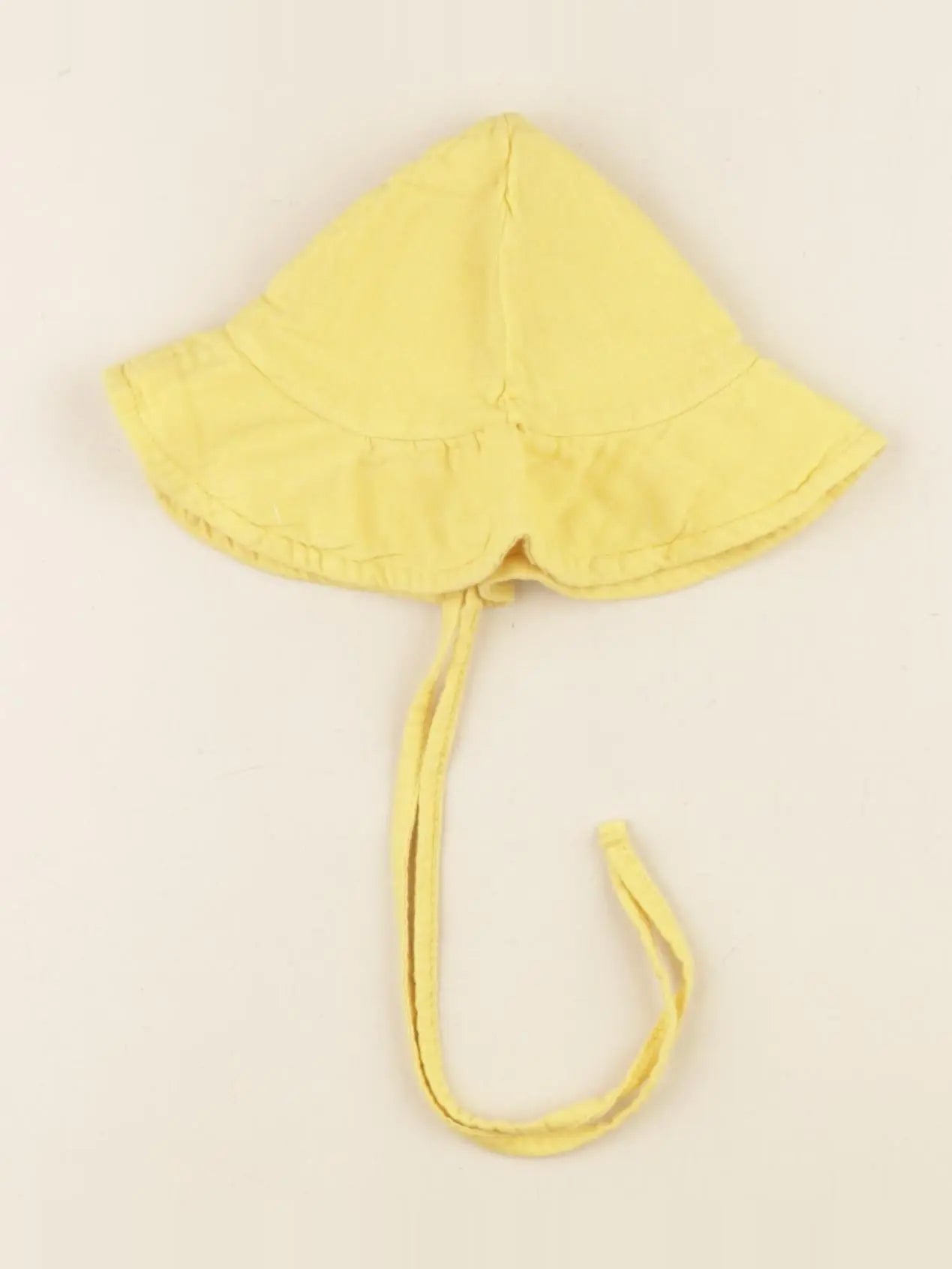 Chapeau PIVOINE ICE CREAM jaune