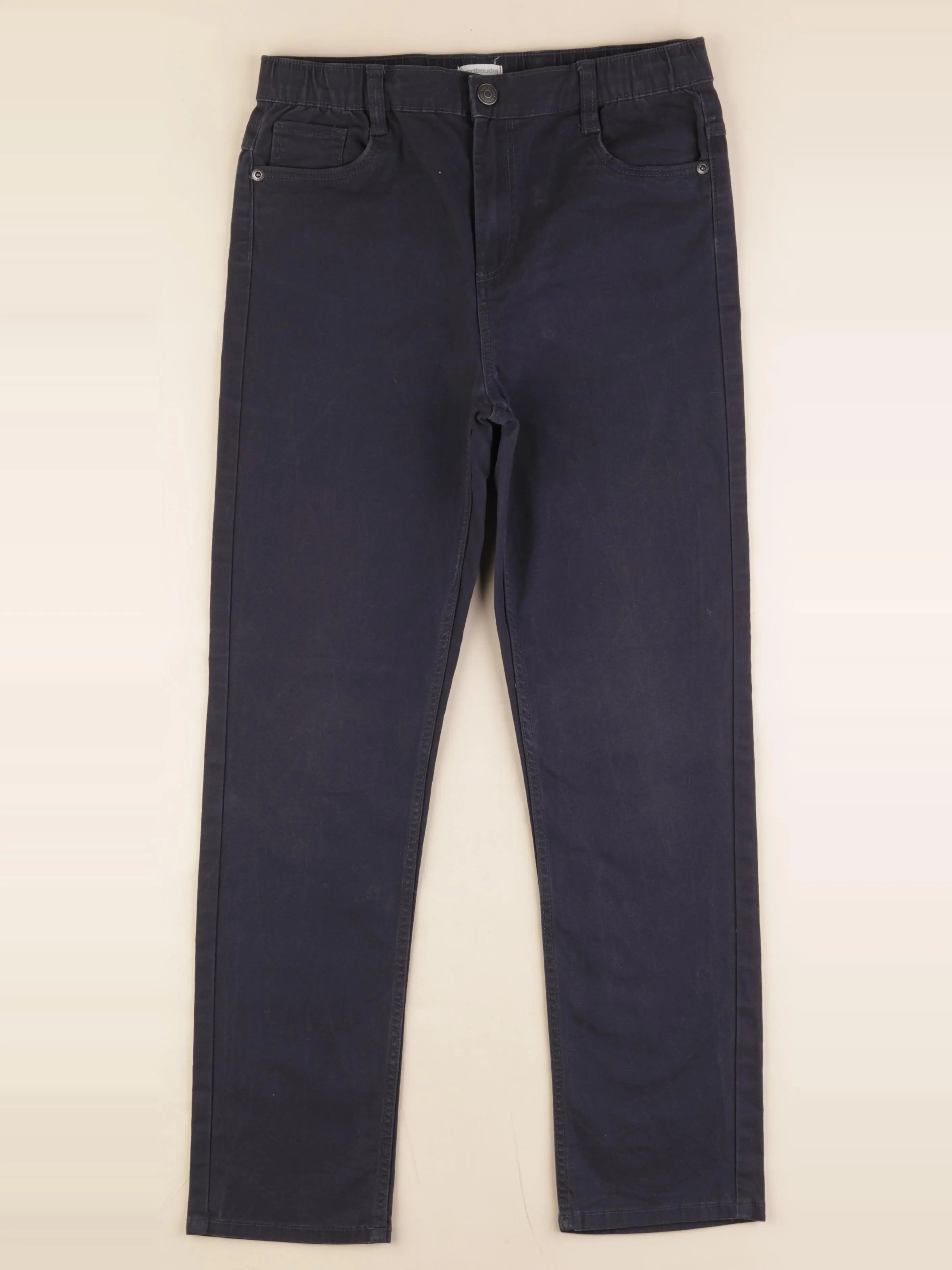 Vertbaudet - pantalon gris - 12 ans
