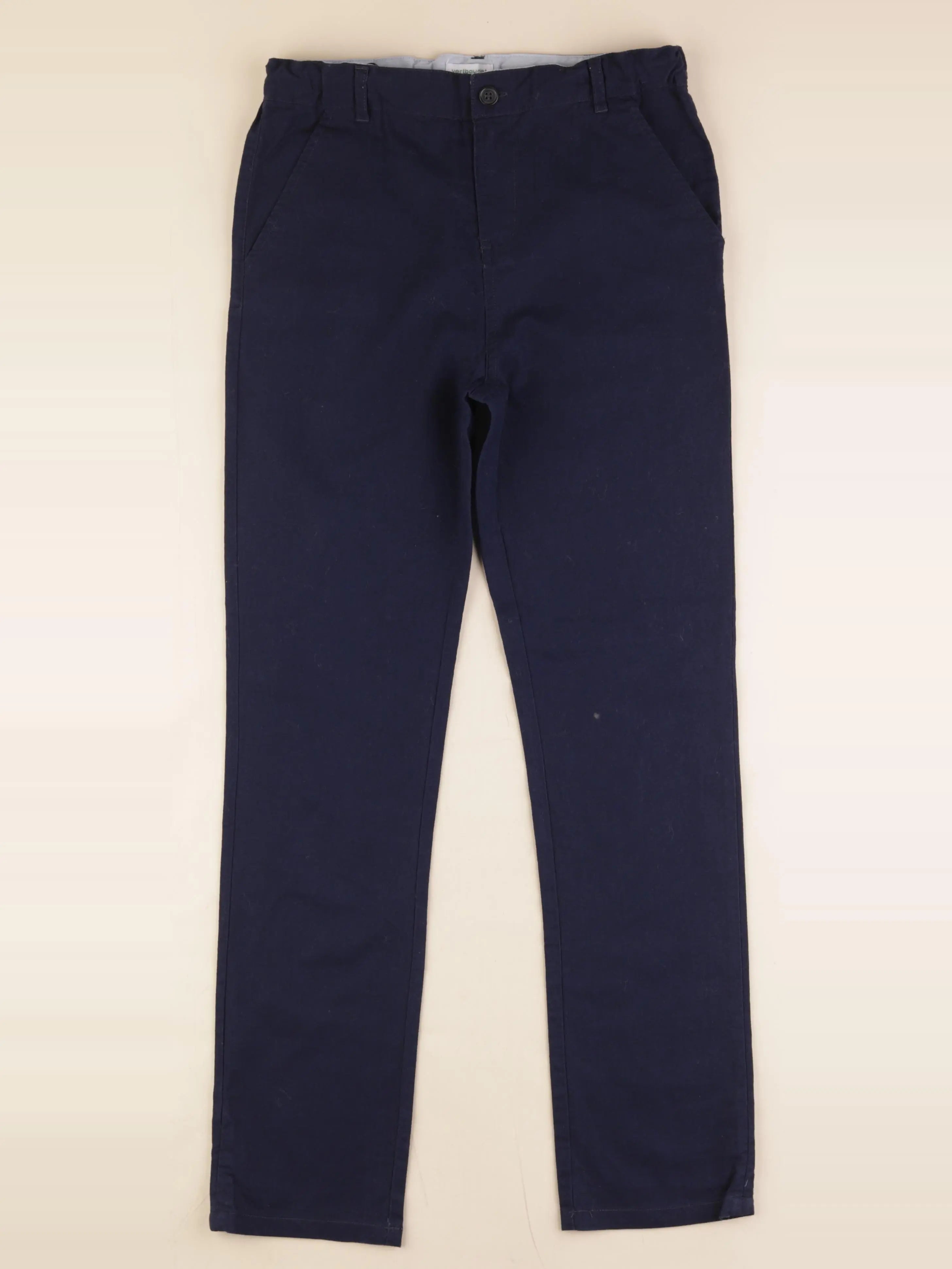 Vertbaudet - pantalon bleu - 12 ans
