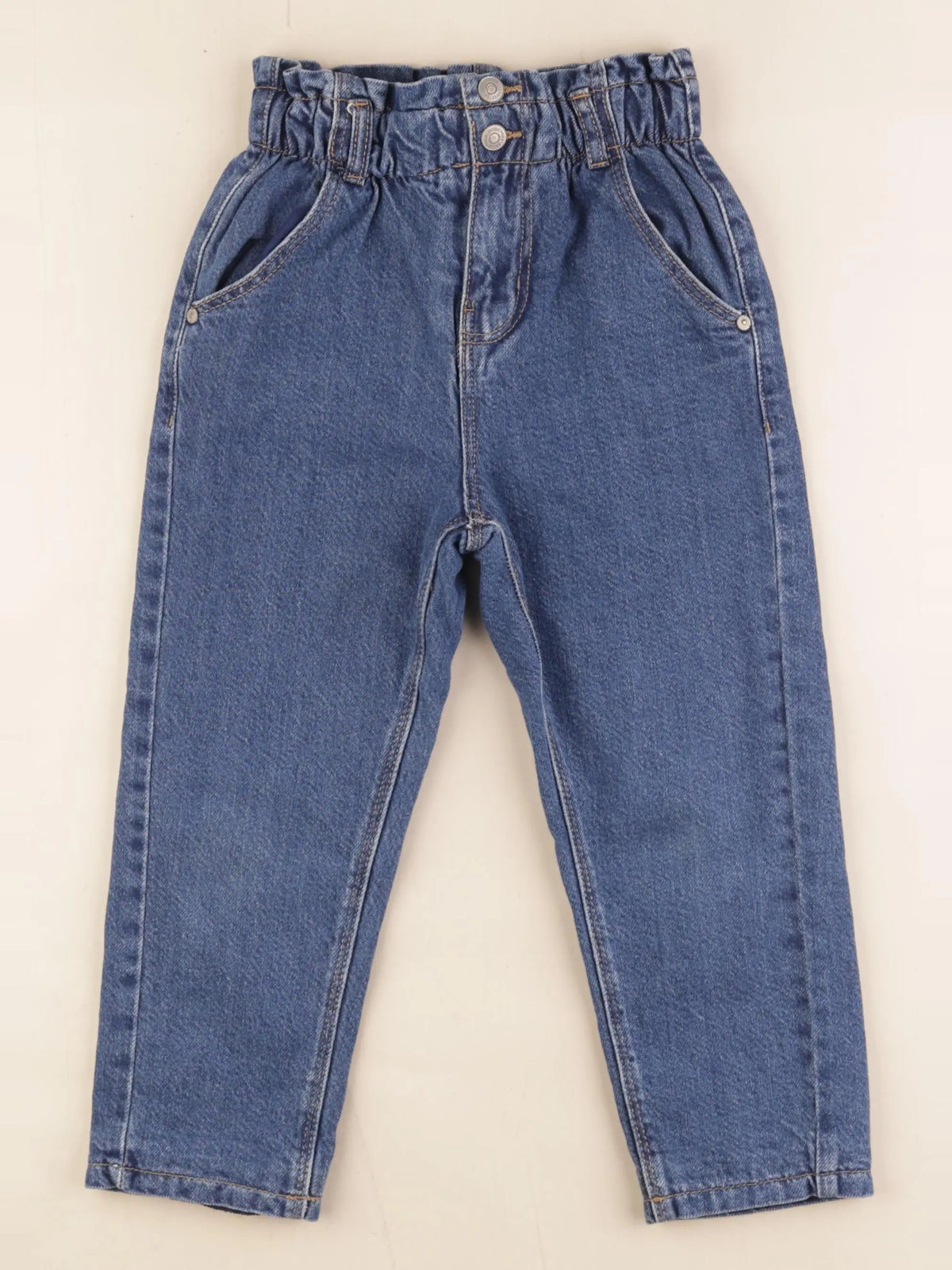 Vertbaudet - jean doublé bleu - 5 ans