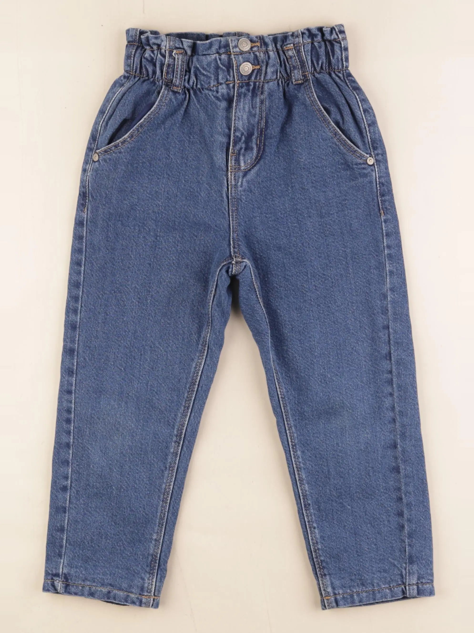 Vertbaudet - jean doublé bleu - 5 ans