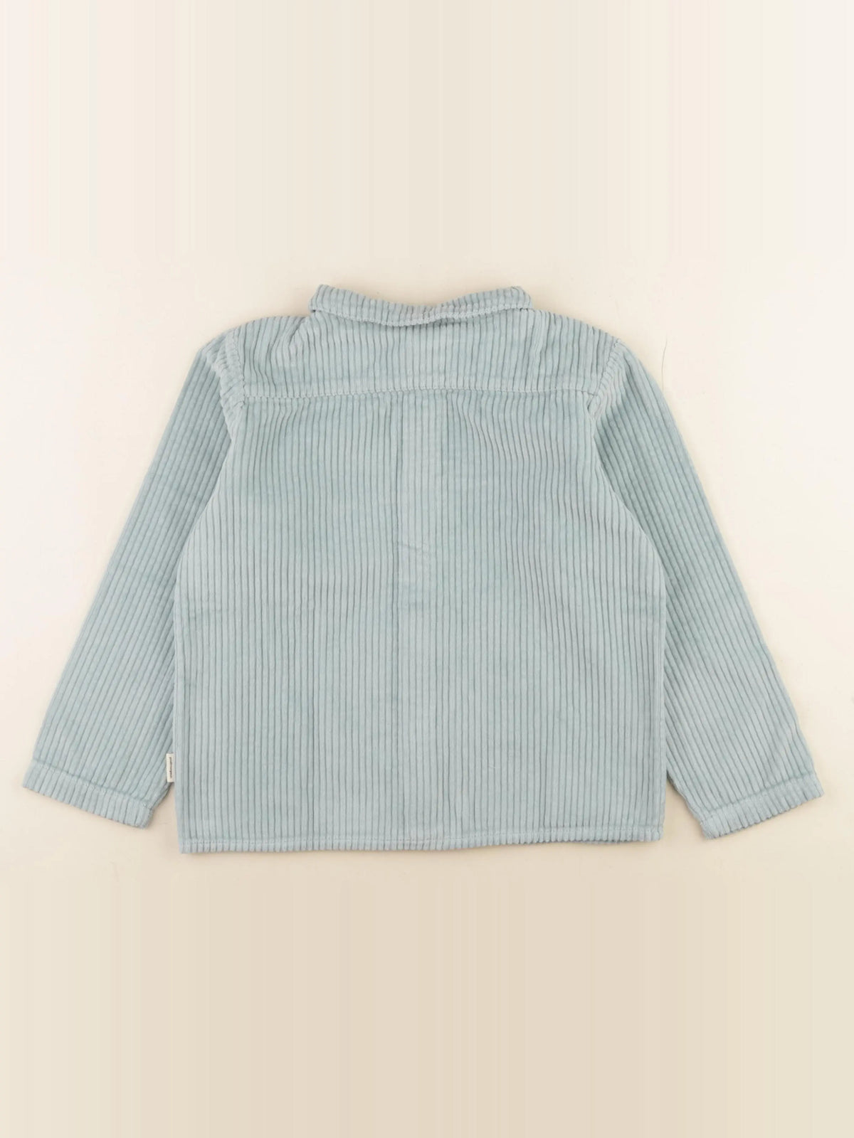 Chemise BELLADONE velours côtelé bleu