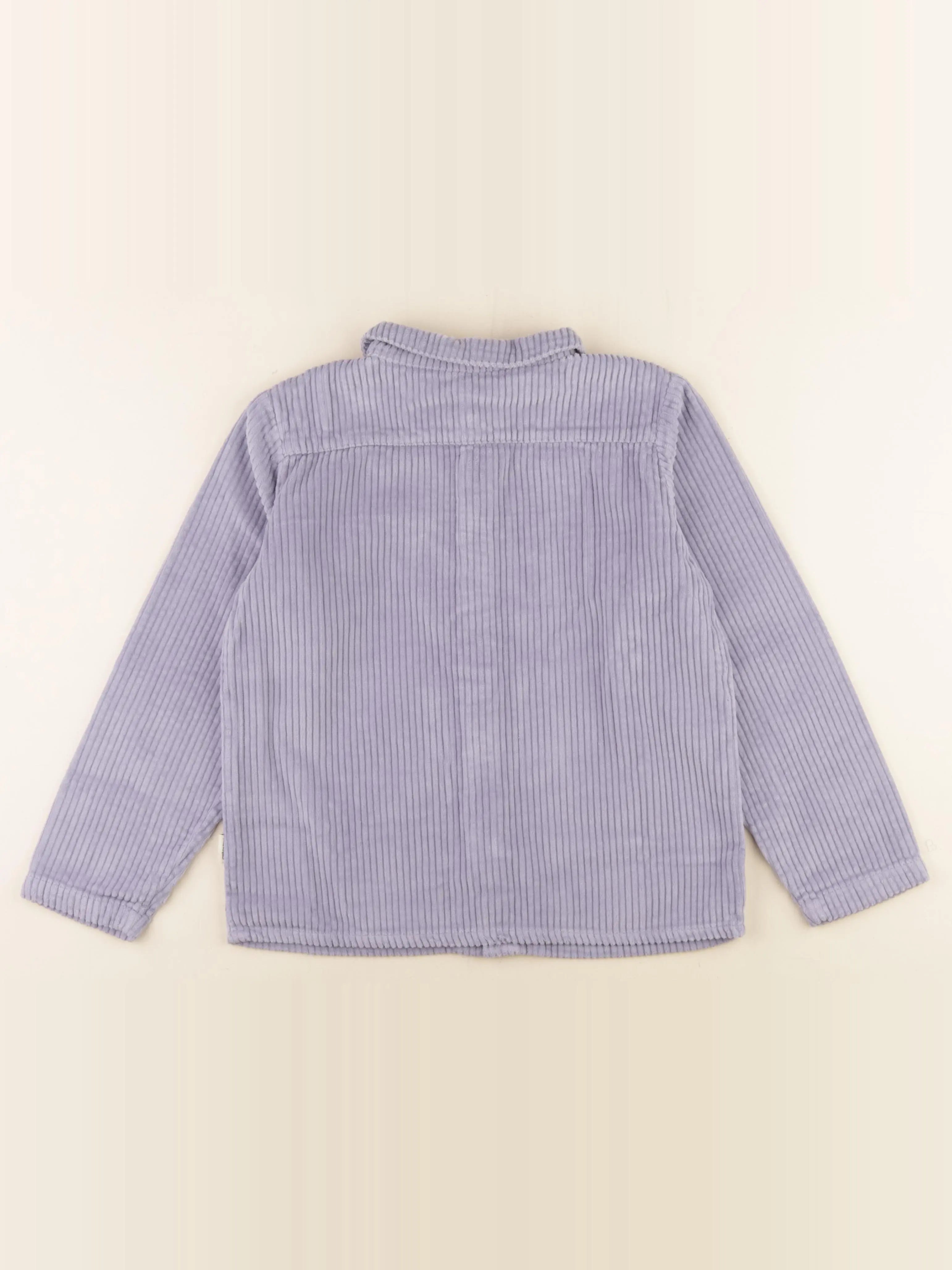 Chemise BELLADONE velours côtelé violet