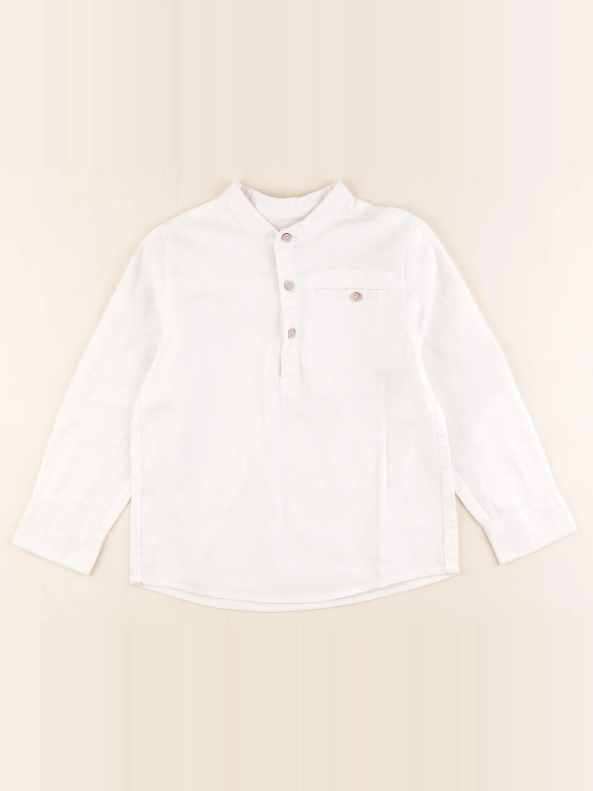 Vertbaudet - chemise blanc - 5 ans