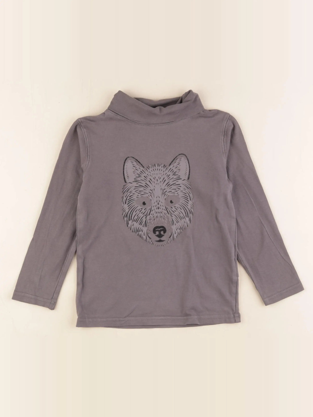 Vertbaudet - sous-pull gris - 5 ans