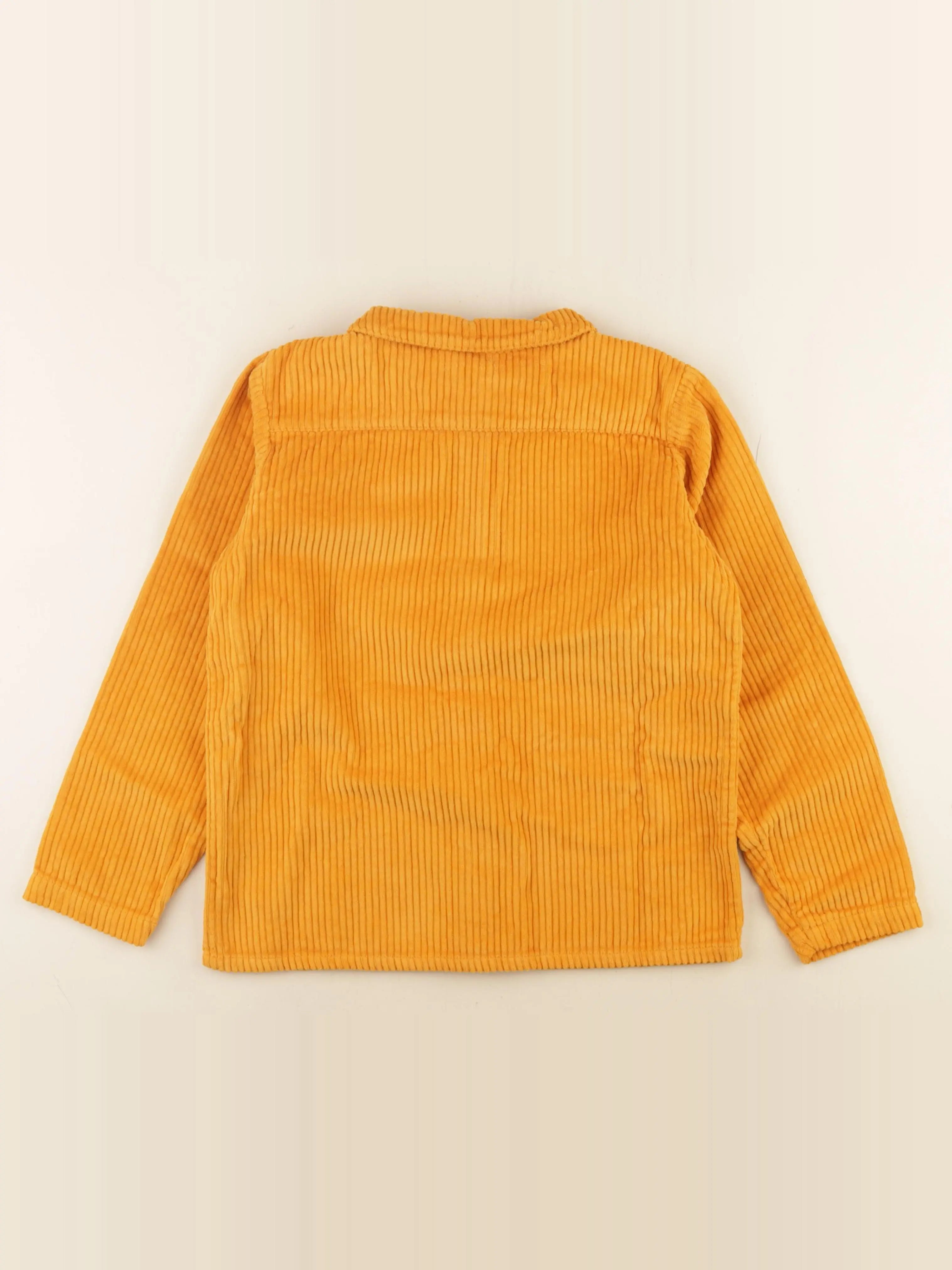 Chemise BELLADONE velours côtelé orange