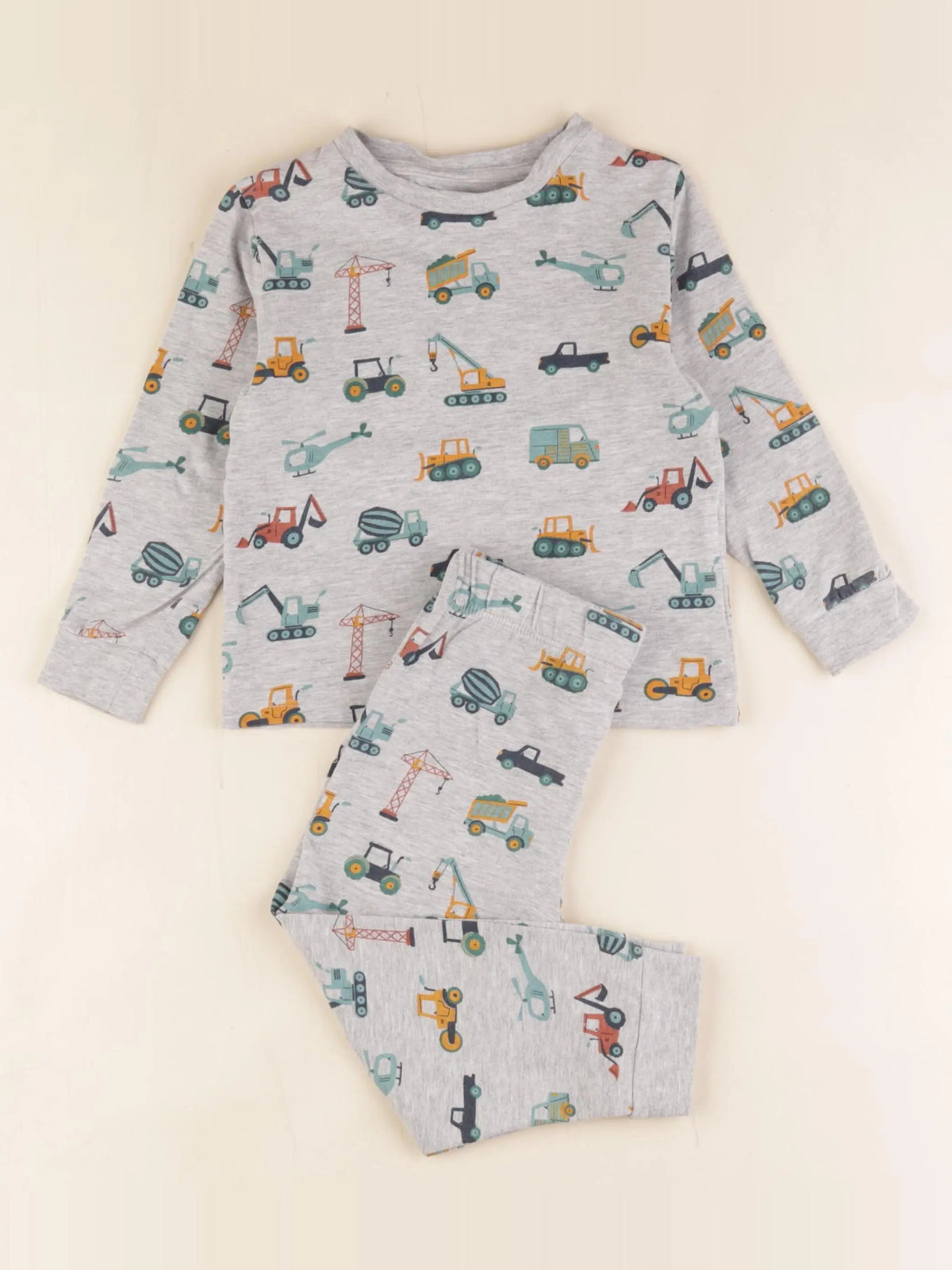 Vertbaudet - pyjama coton gris - 3 ans