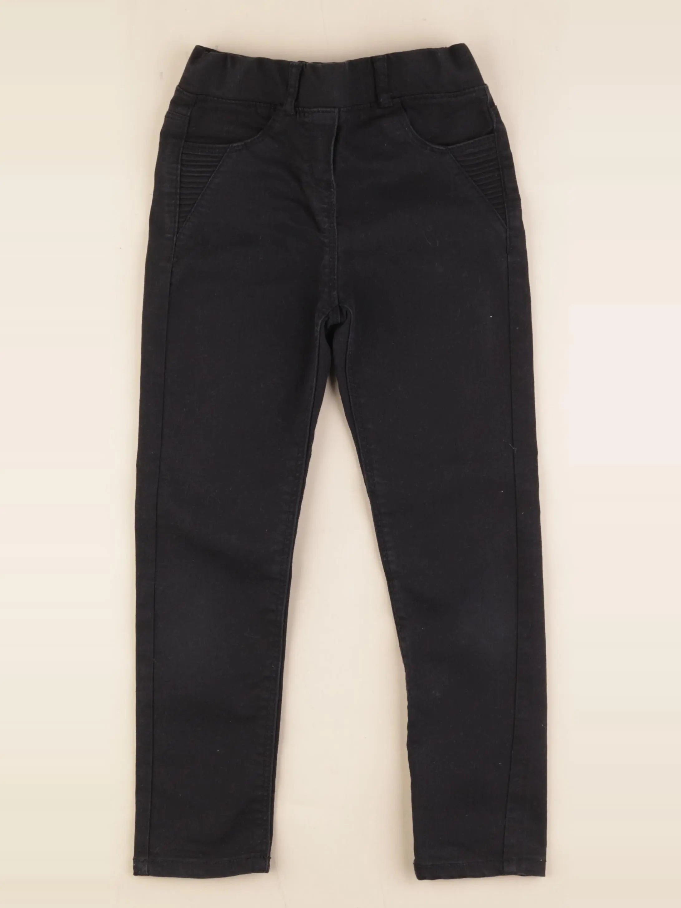 Vertbaudet - jegging noir - 7 ans