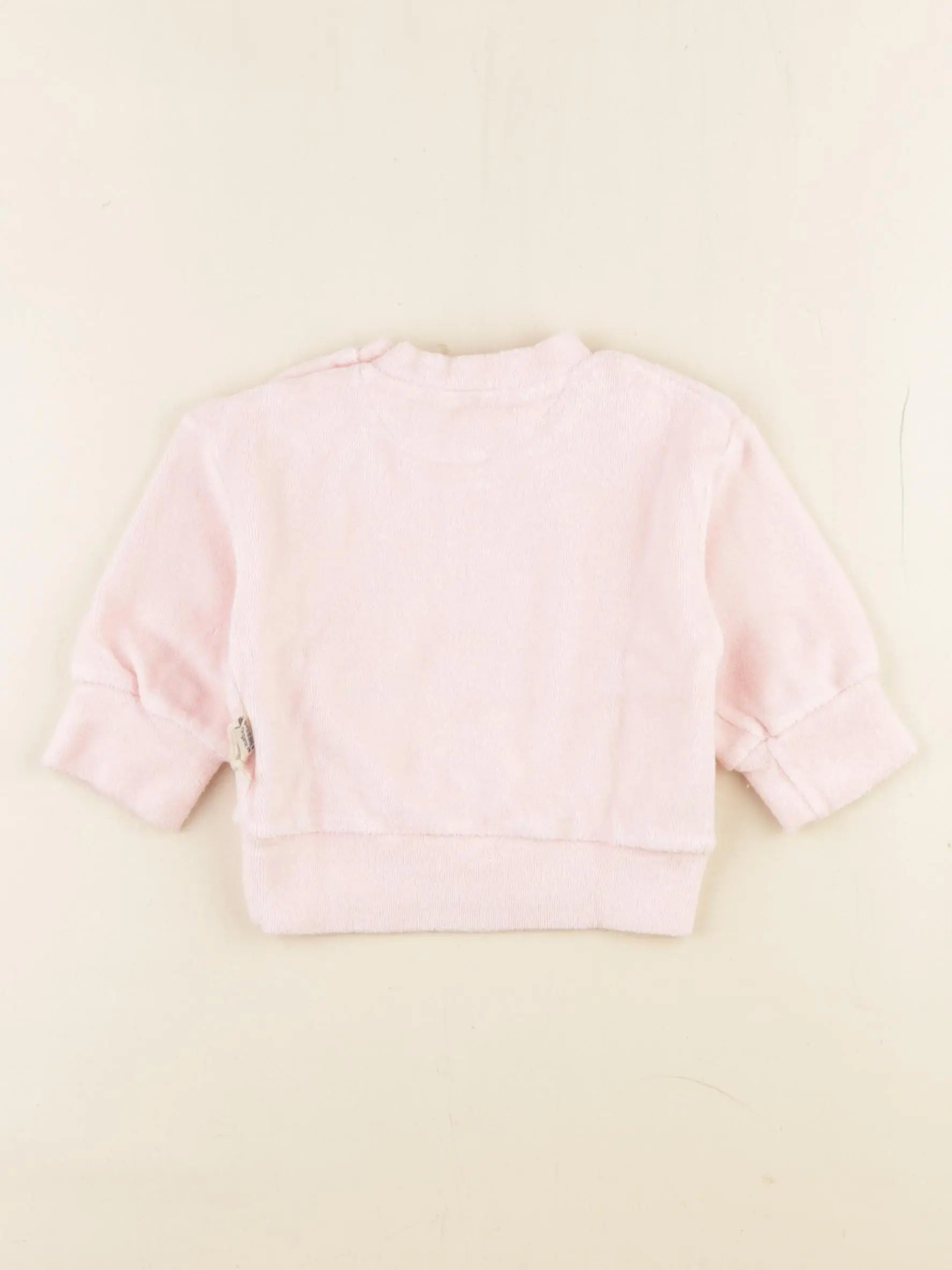 Sweat éponge CASSANDRA ICE-CREAM rose