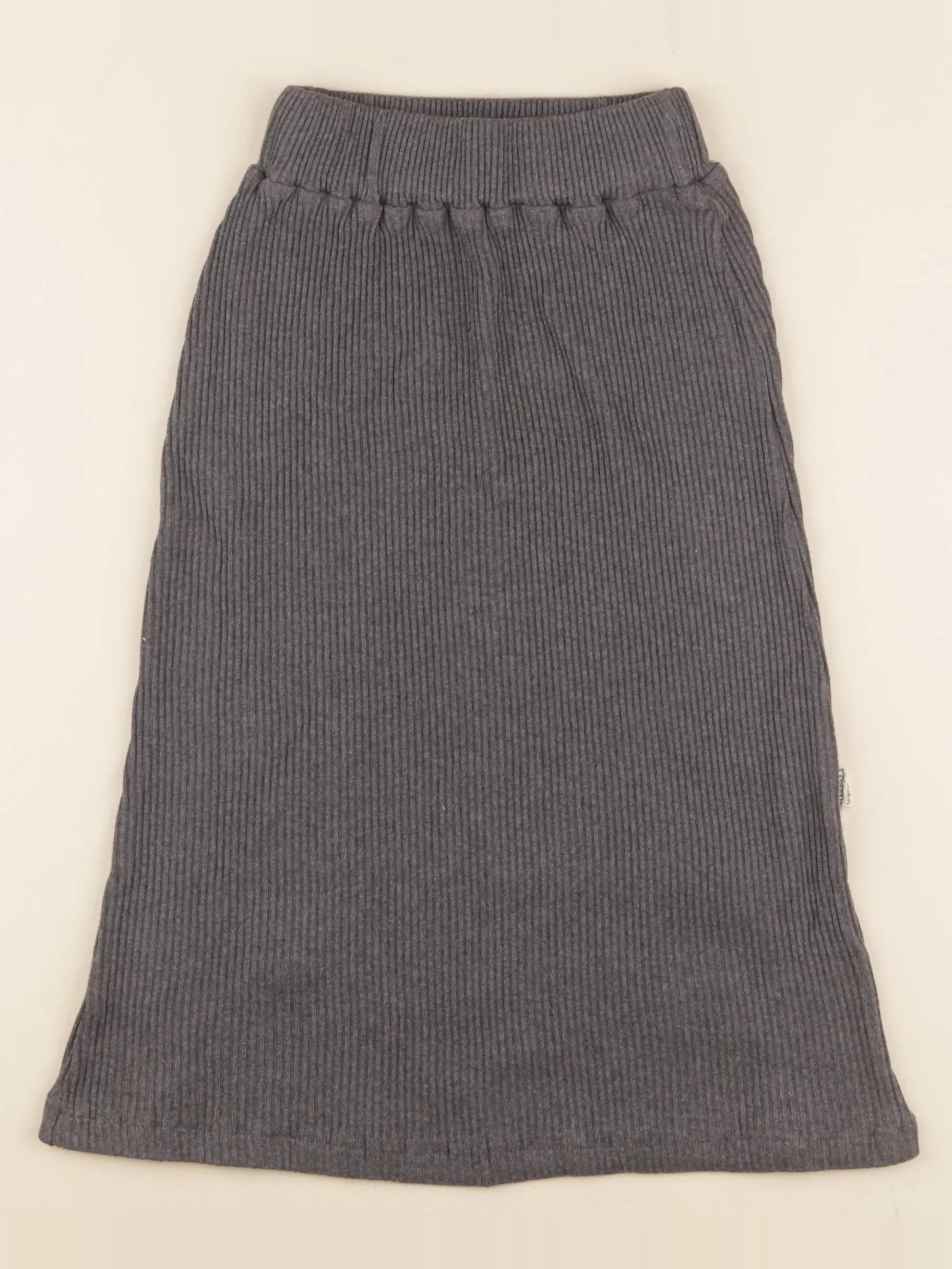 Jupe COSMOS côtelé gris foncé