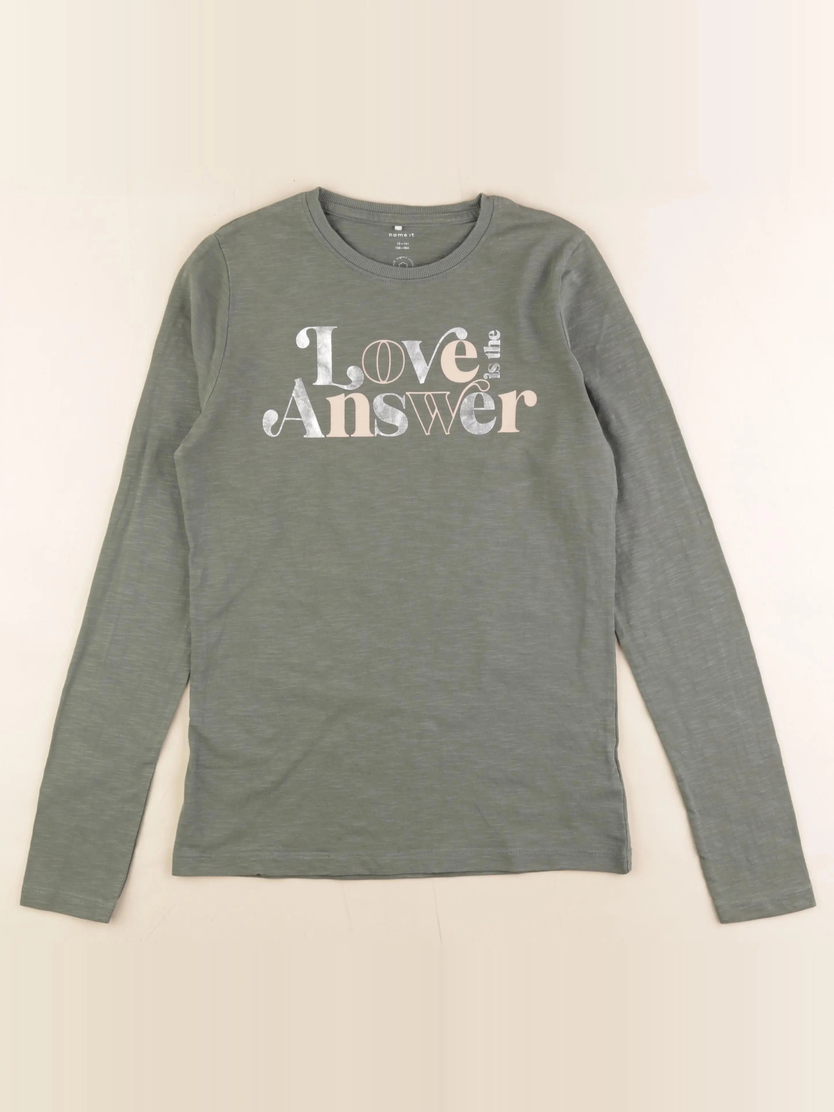 Name it - tee-shirt vert - 13/14 ans