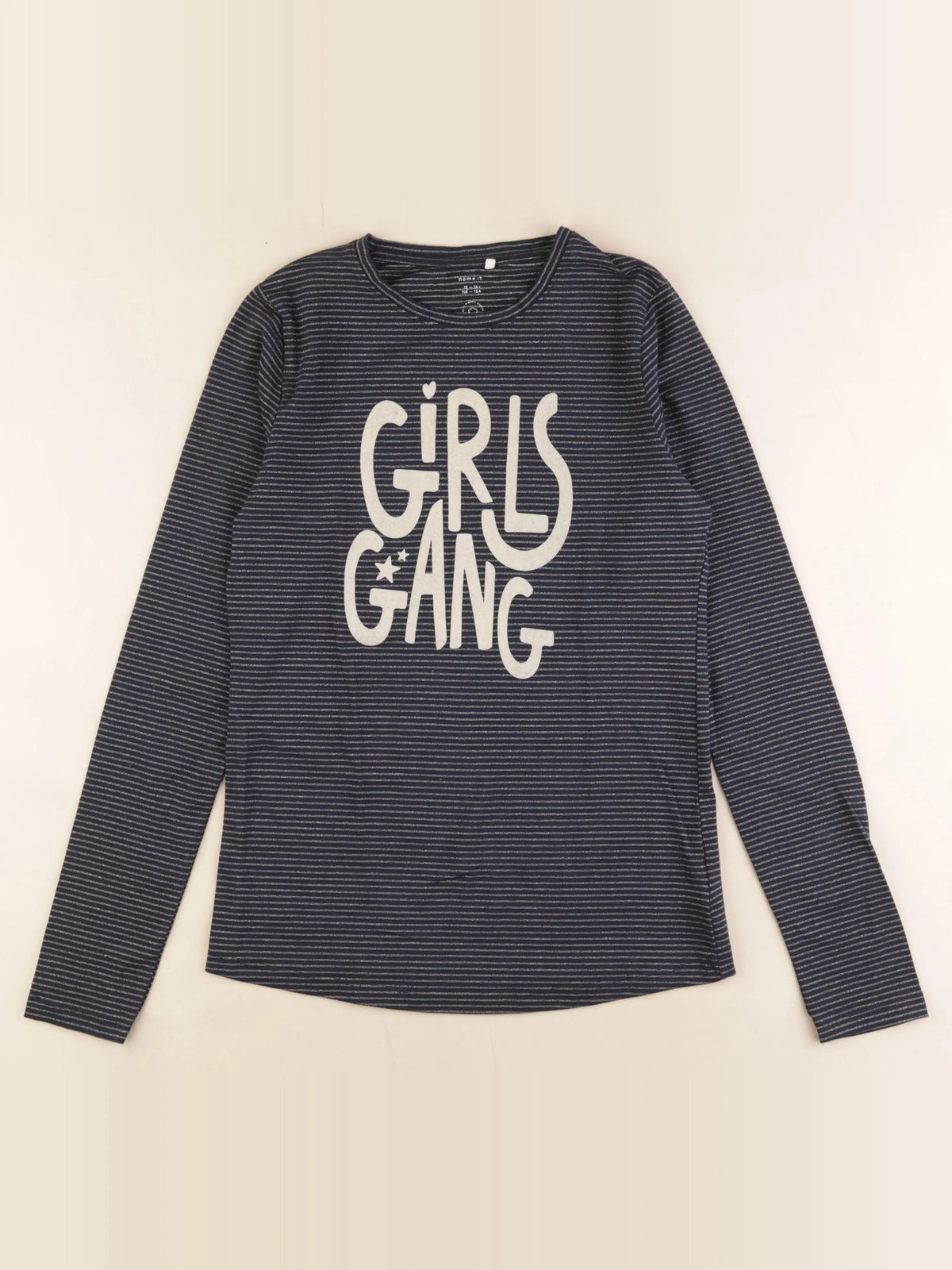 Name it - tee-shirt bleu, or - 13/14 ans