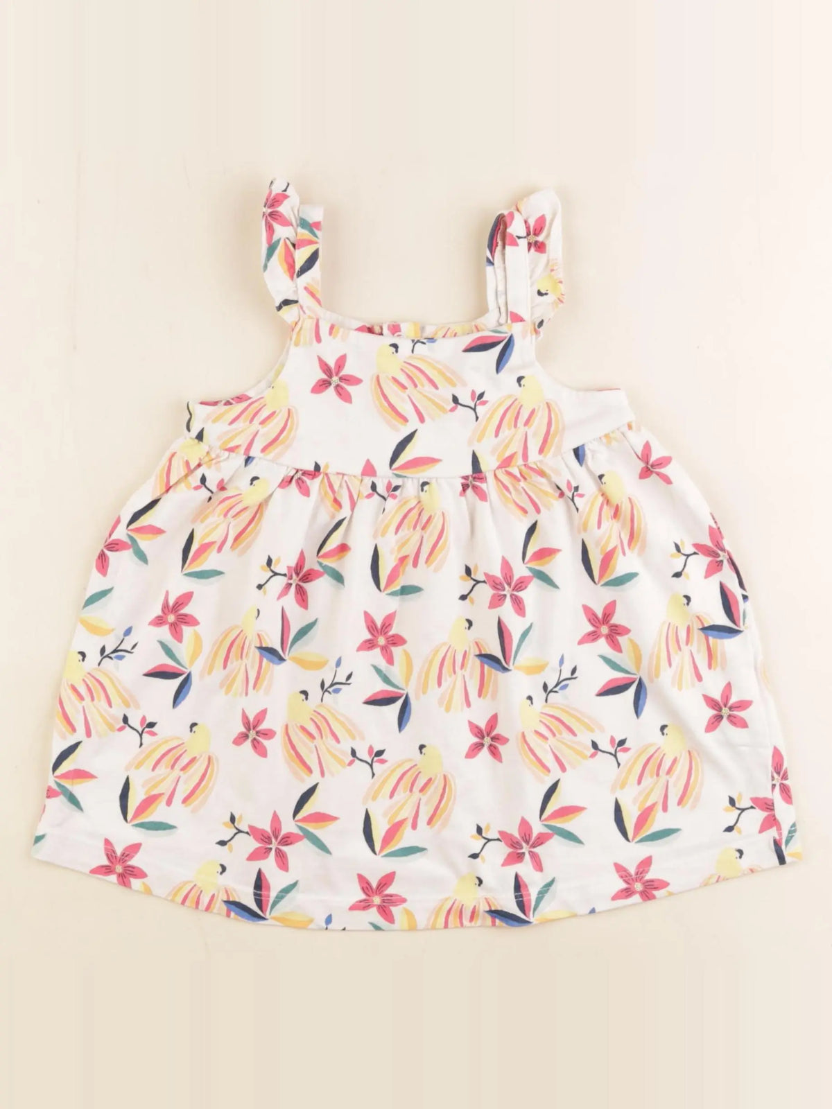 Tape à l'oeil - robe multicolore - 12 mois