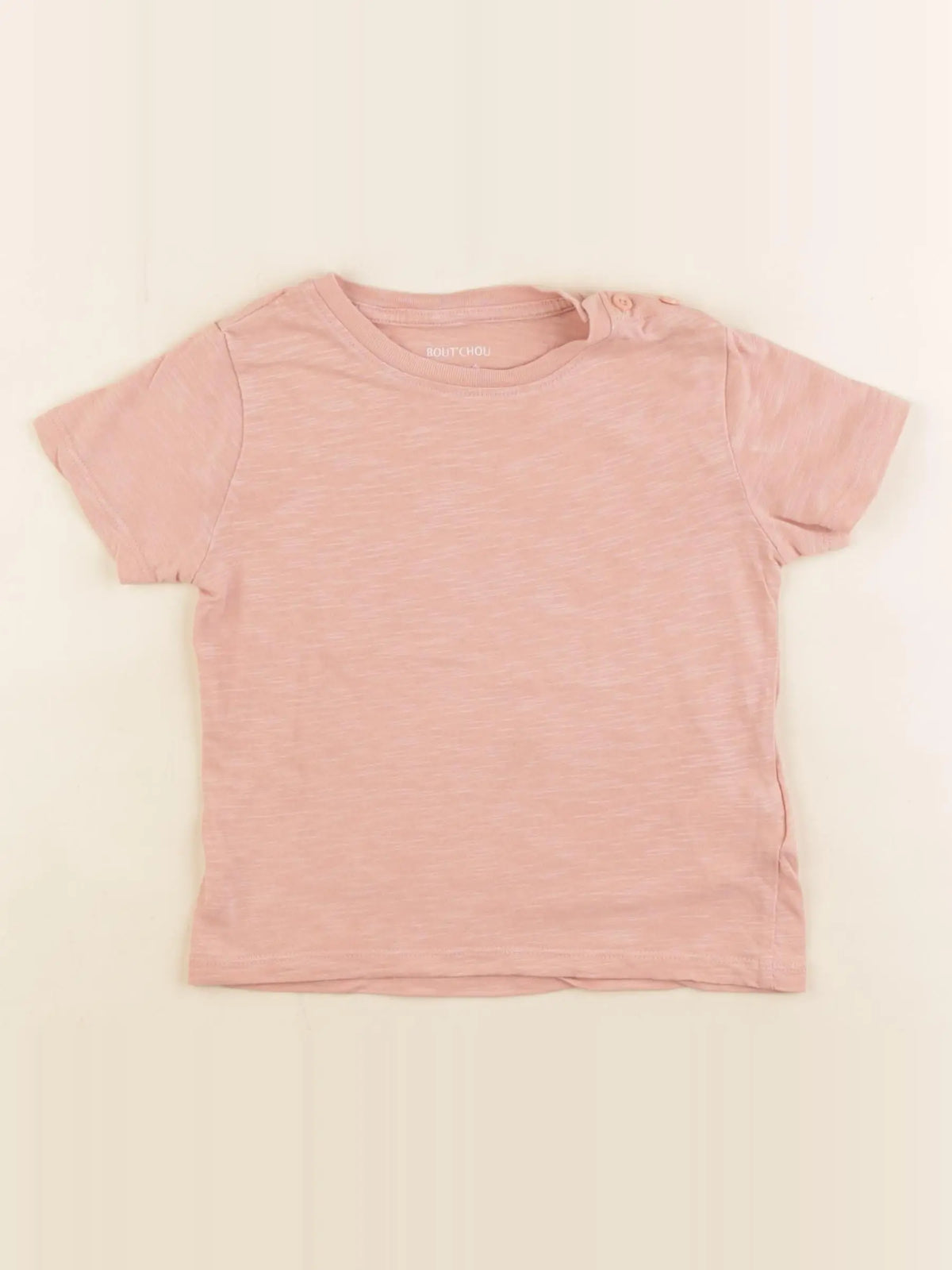 Boutchou - tee-shirt rose - 24 mois