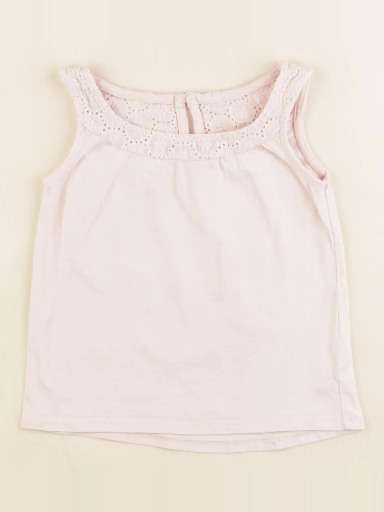 Vertbaudet - débardeur rose - 2 ans