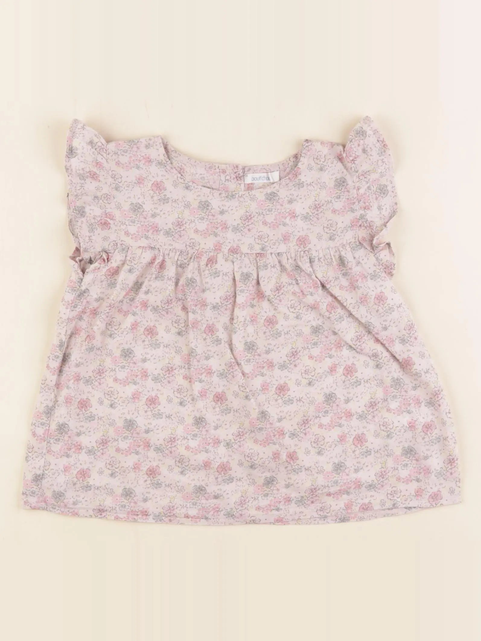 Boutchou - blouse rose - 24 mois