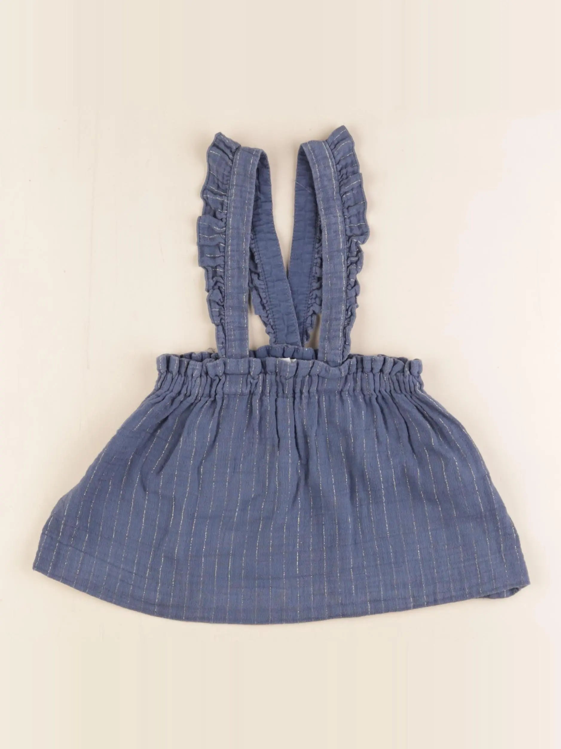 Zara - jupe bleu, argent - 12/18 mois