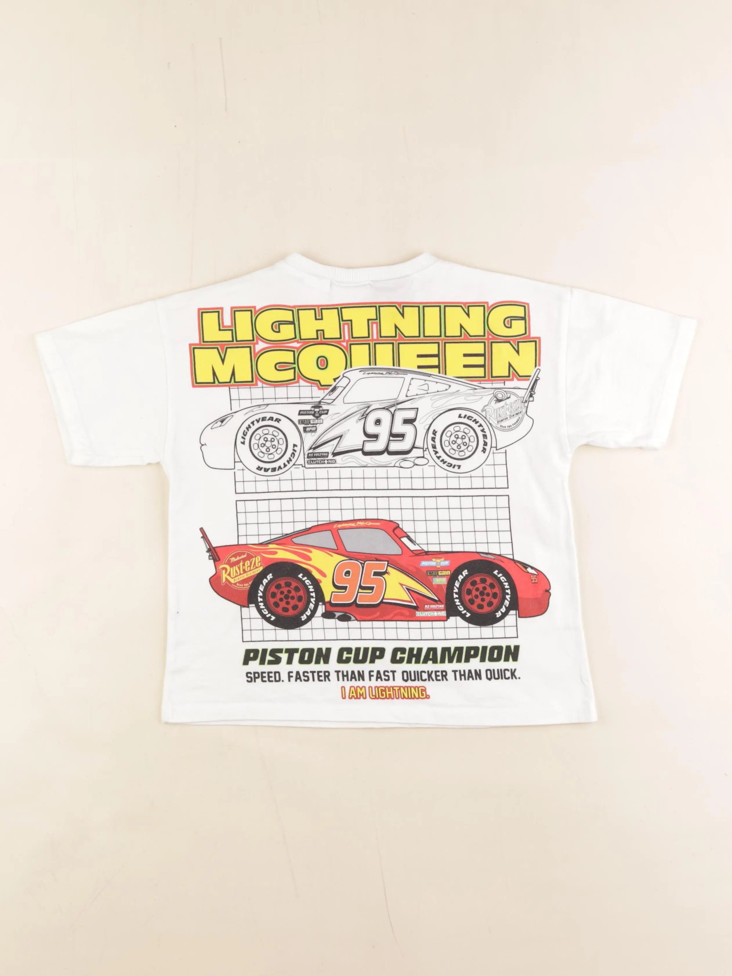 Zara - tee-shirt imprimé au dos blanc - 5 ans