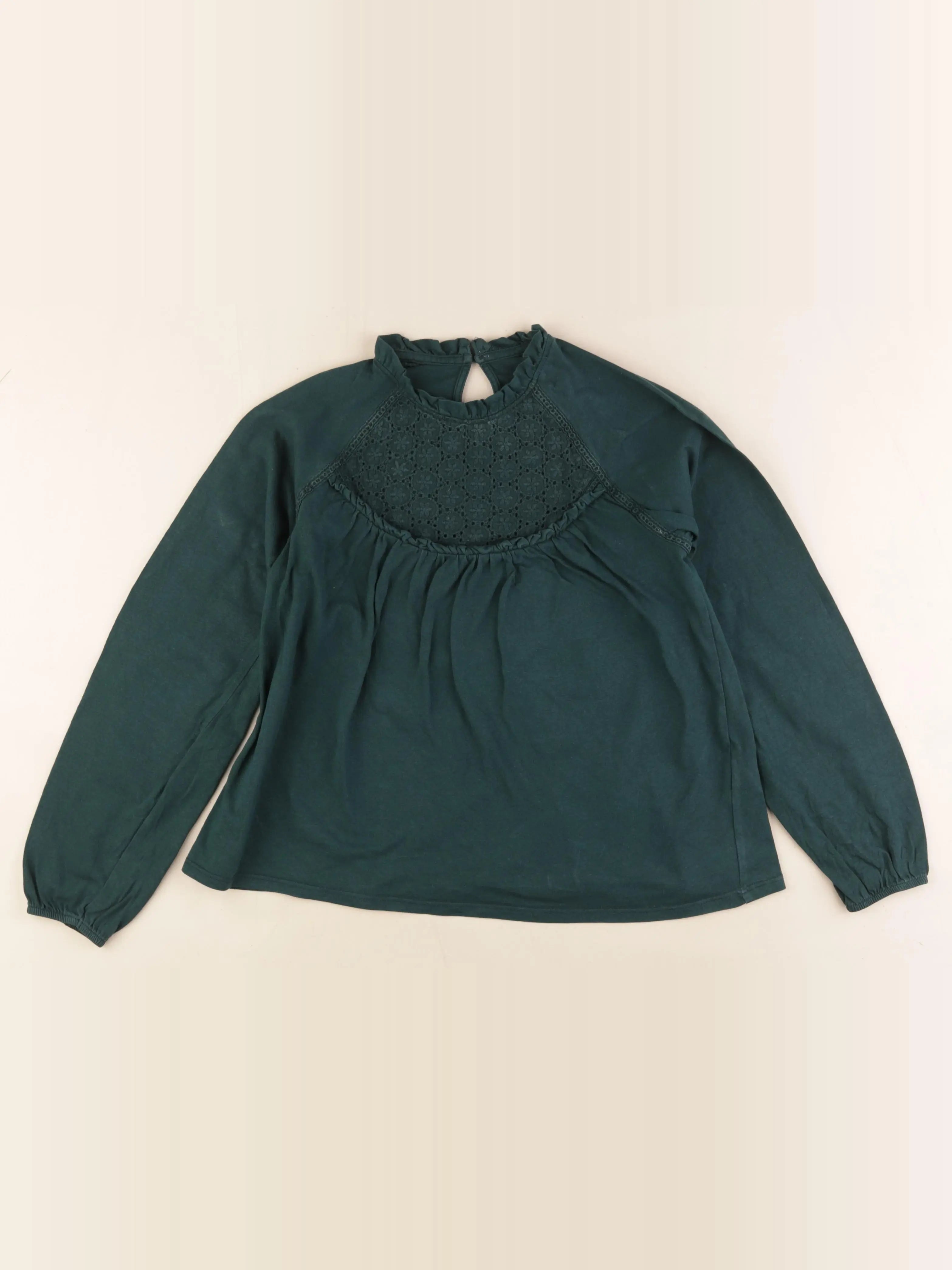 Vertbaudet - tee-shirt vert - 10 ans