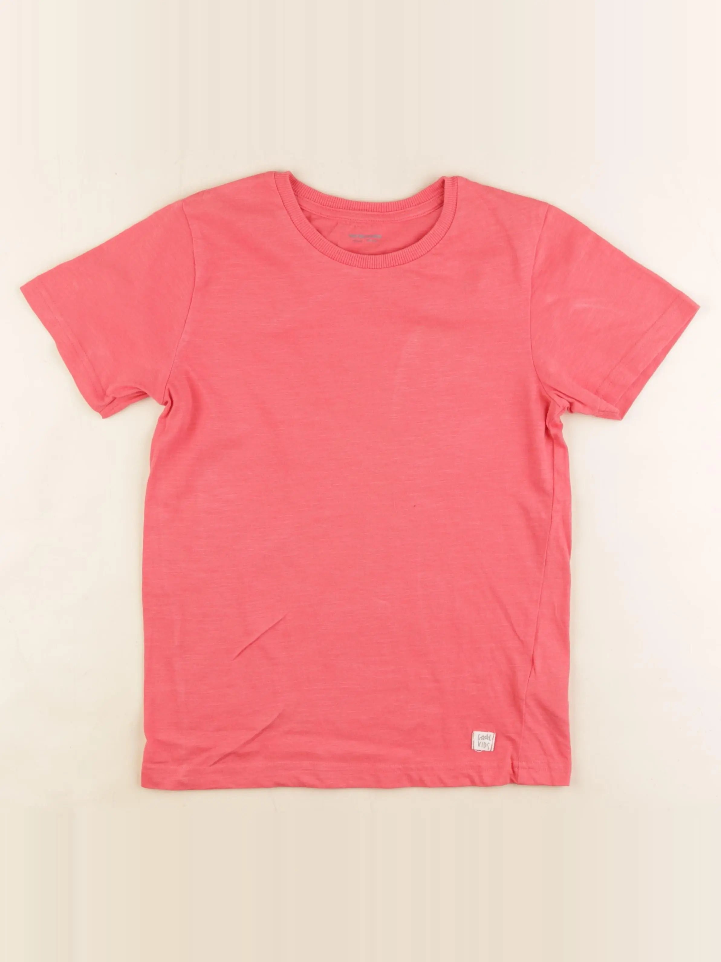 Vertbaudet - tee-shirt rose - 10 ans