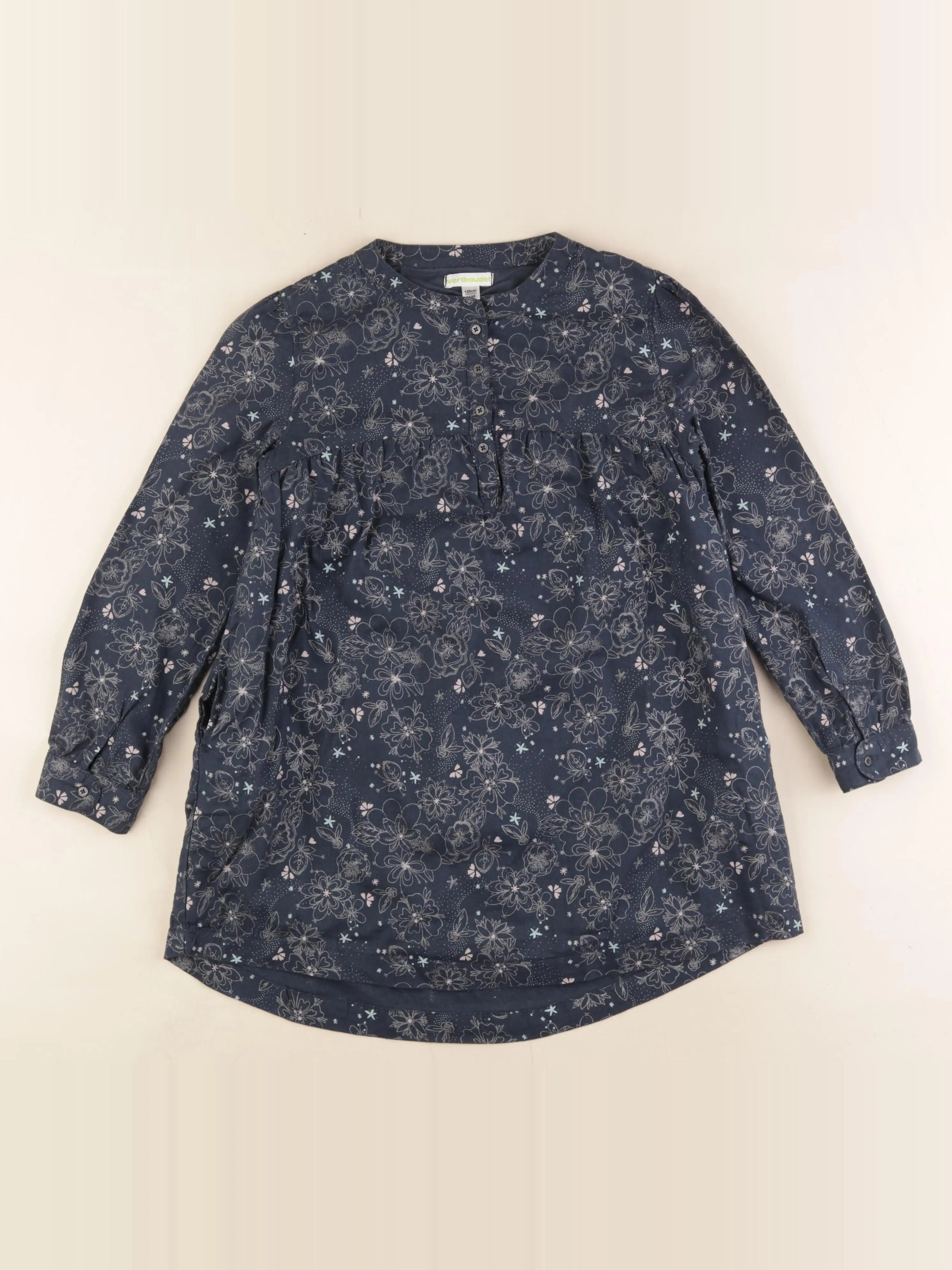 Vertbaudet - robe bleu - 8 ans