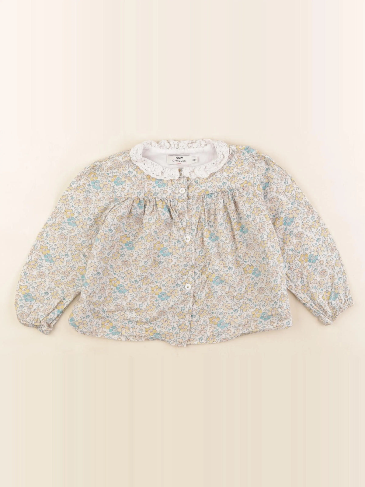 Cyrillus - blouse multicolore - 36 mois