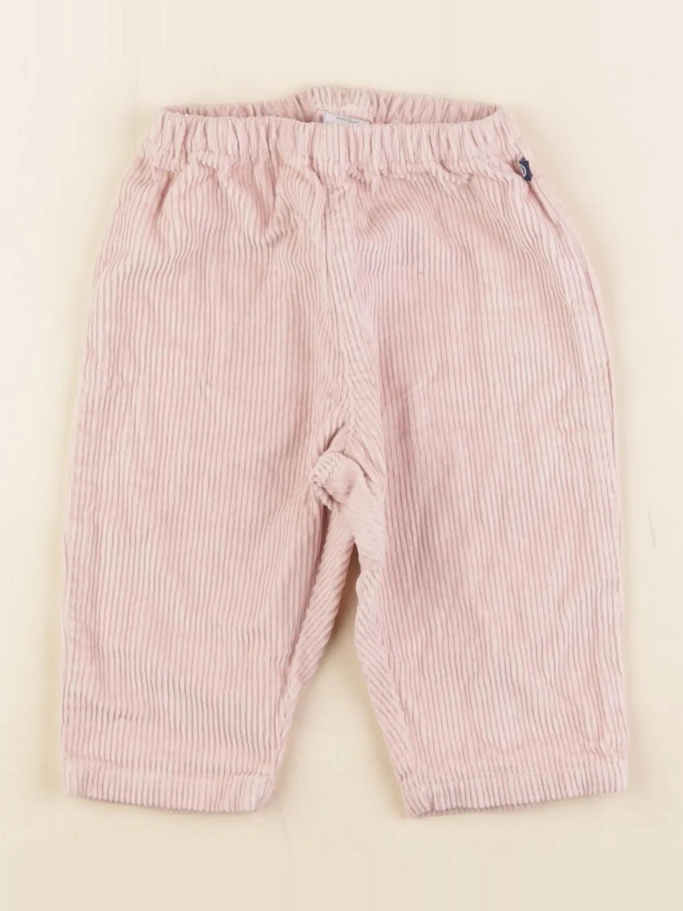 Petit Bateau - pantalon rose - 12 mois